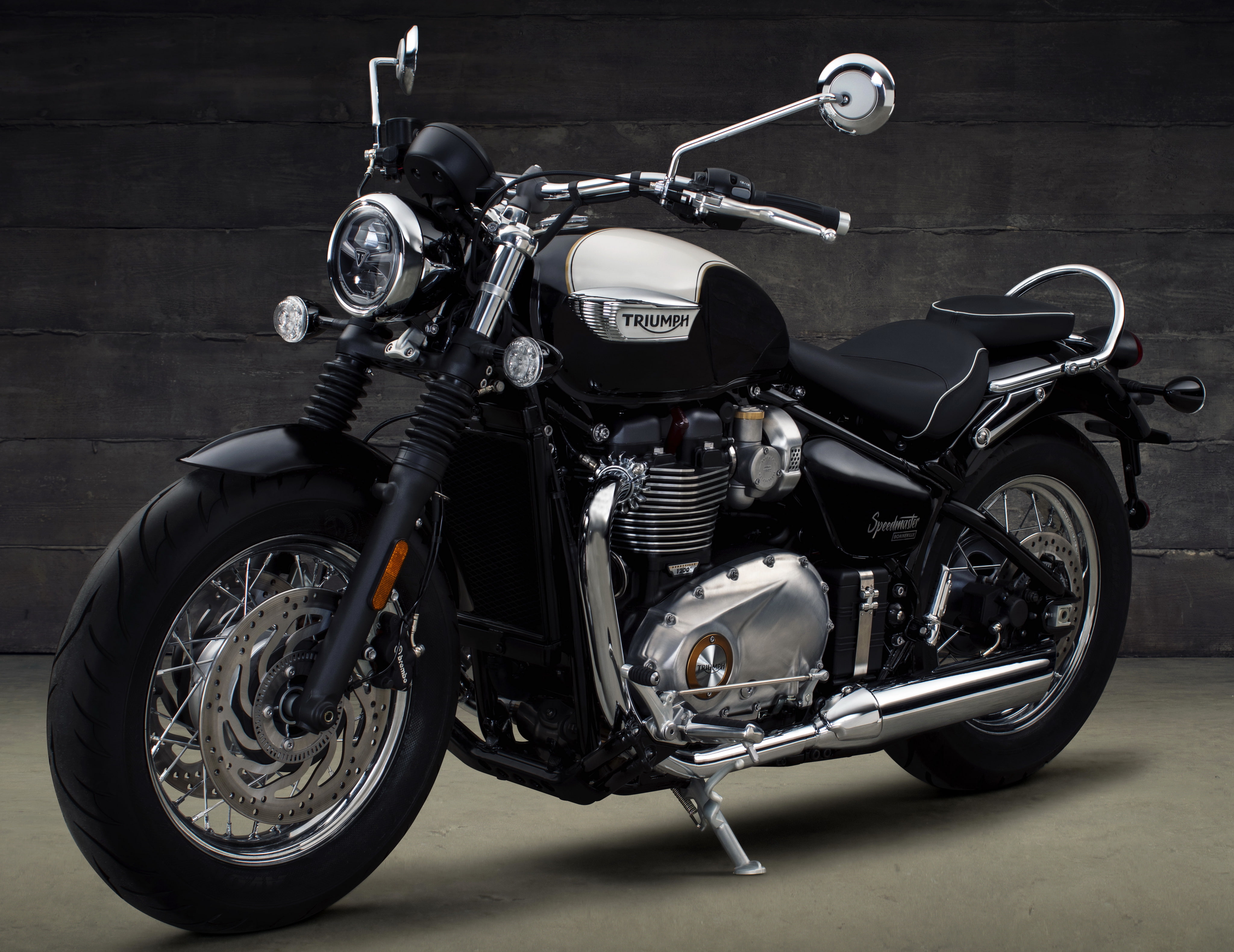 4K, 2018, 4K, Triumph Bonneville Speedmaster, HD Wallpaper