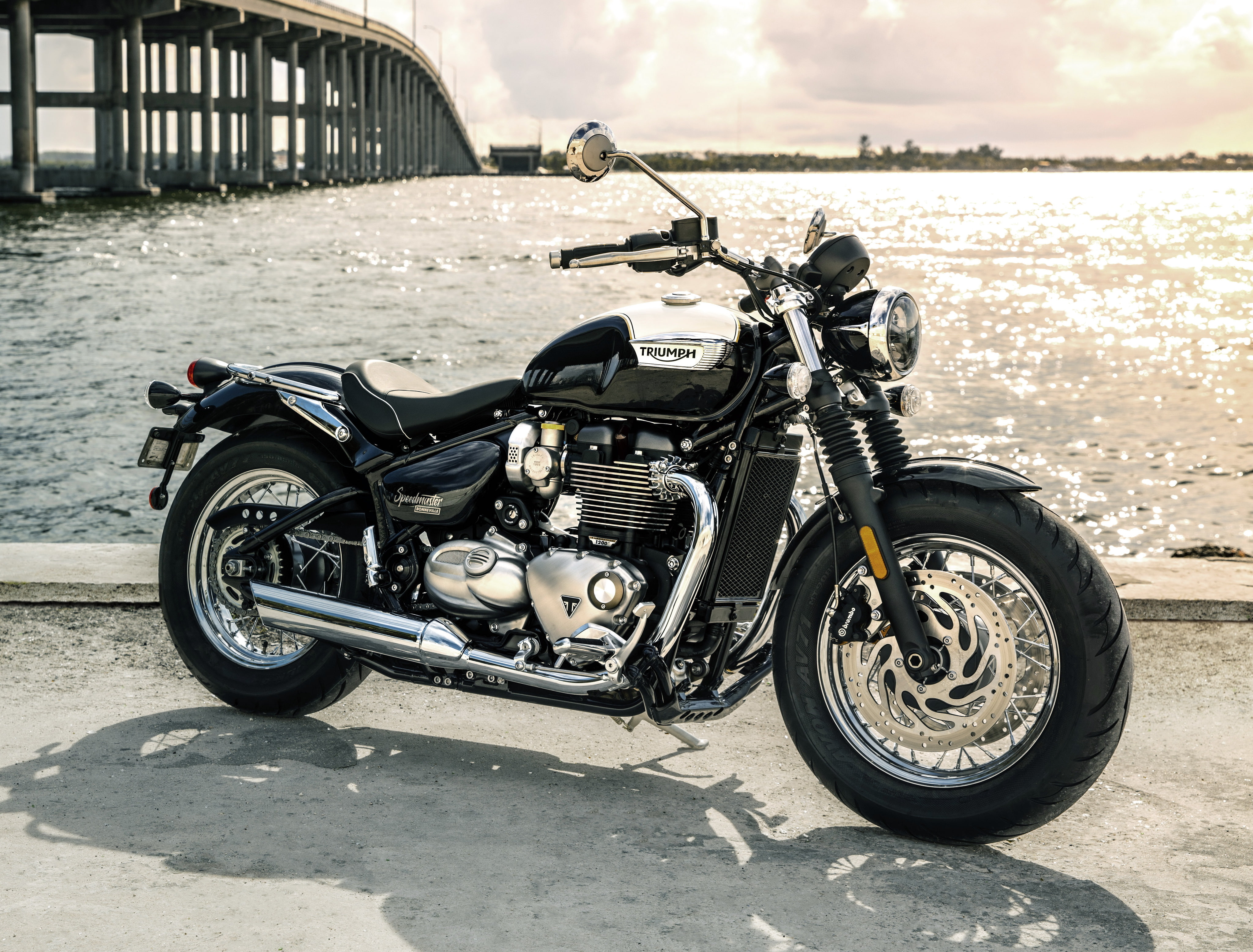 2018, 4K, Triumph Bonneville Speedmaster, 4K, HD Wallpaper