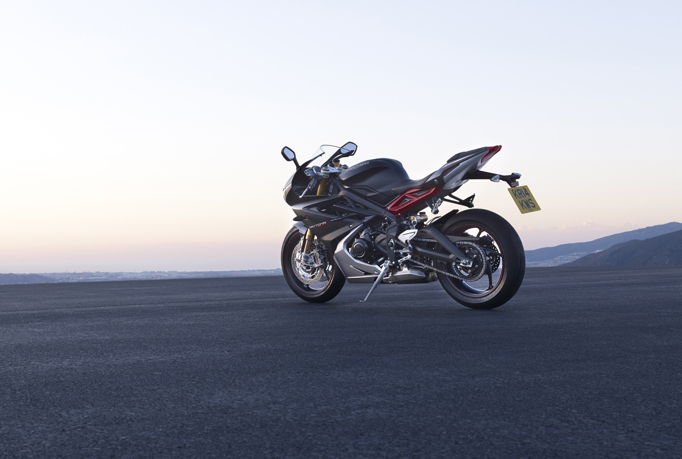 1080P, motorcycle, Triumph Daytona, Roadster, Triumph Daytona 675R, HD Wallpaper