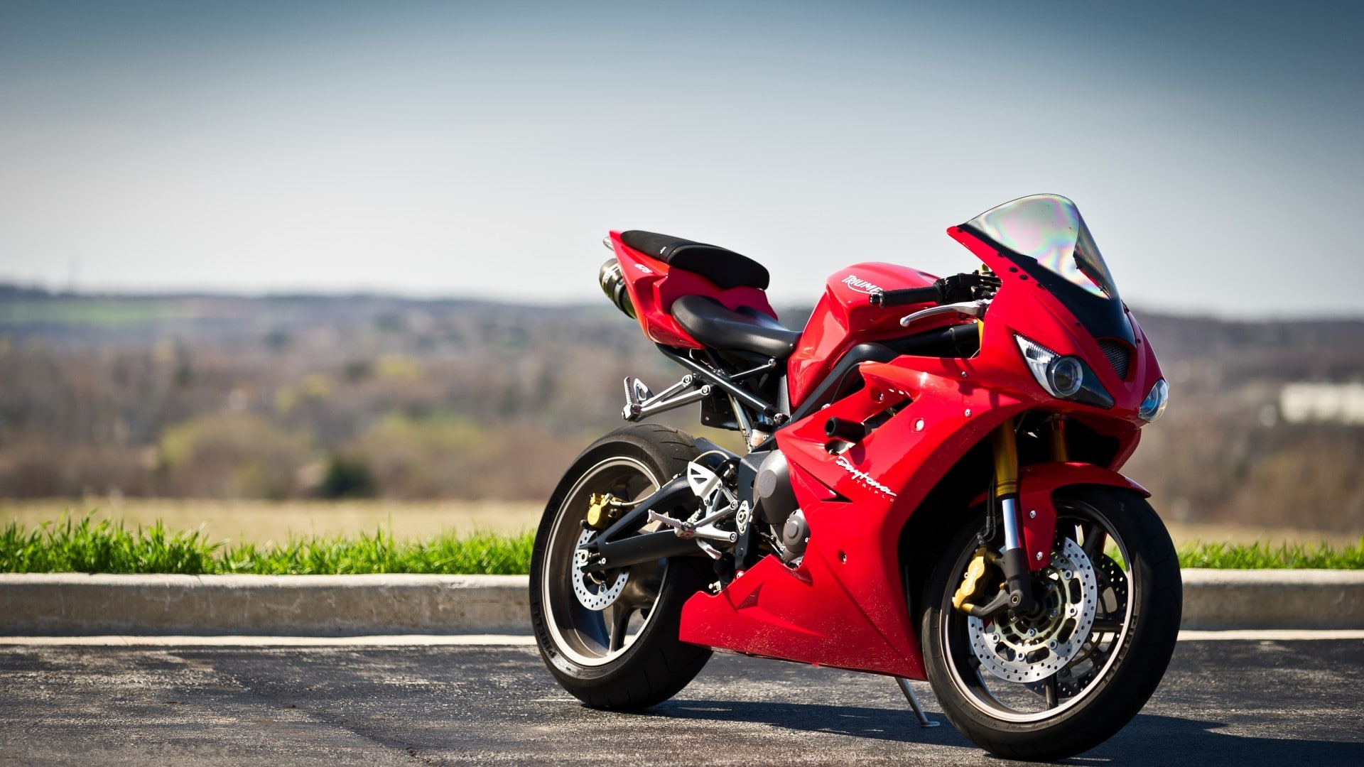 Triumph Daytona, 1080P, HD Wallpaper