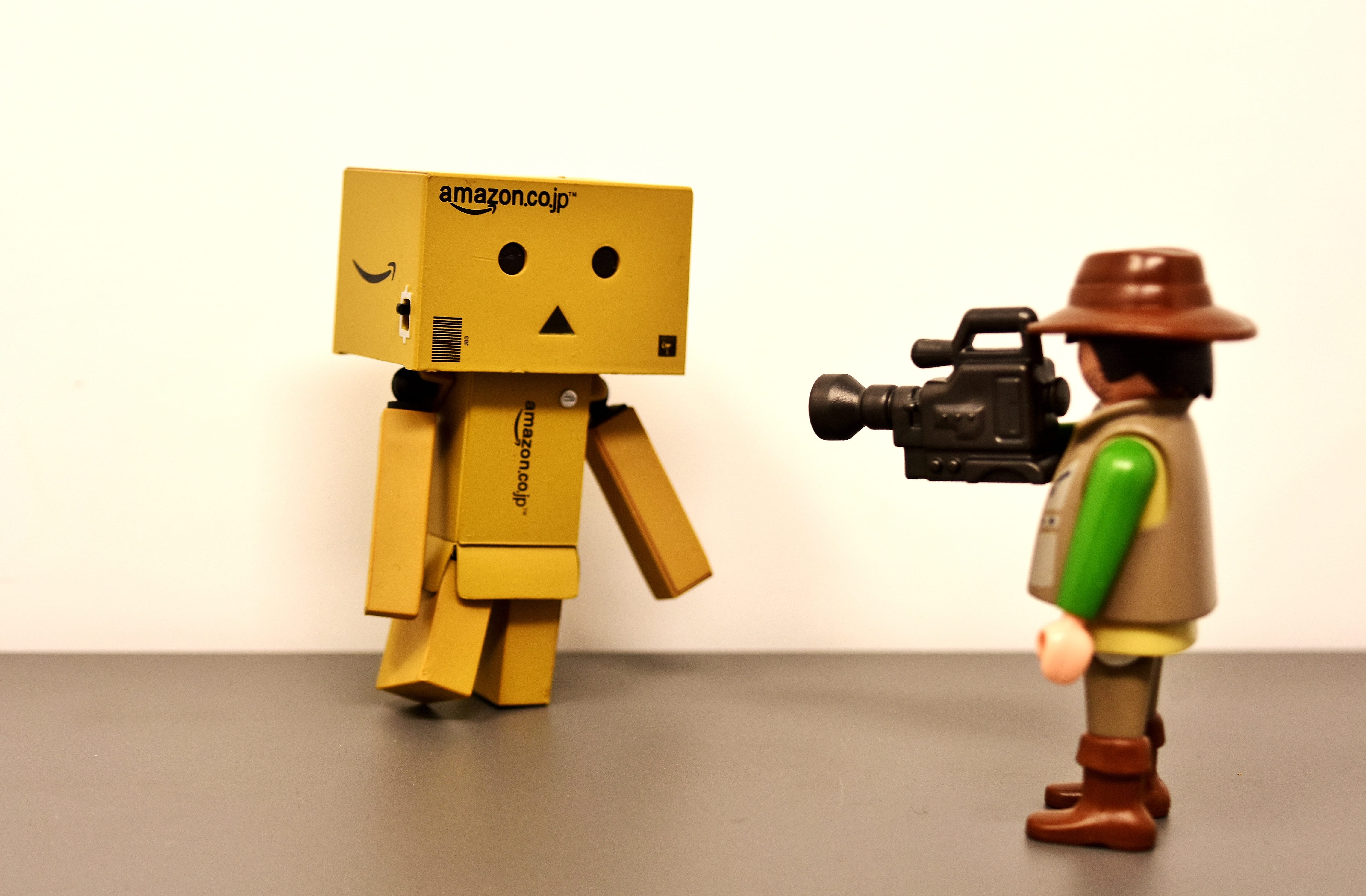robot, plastic, colored background, childhood, 5K, cute, headwear, helmet, small, made, cinematographer, fun, copy space, film, figurine, communication, HD Wallpaper