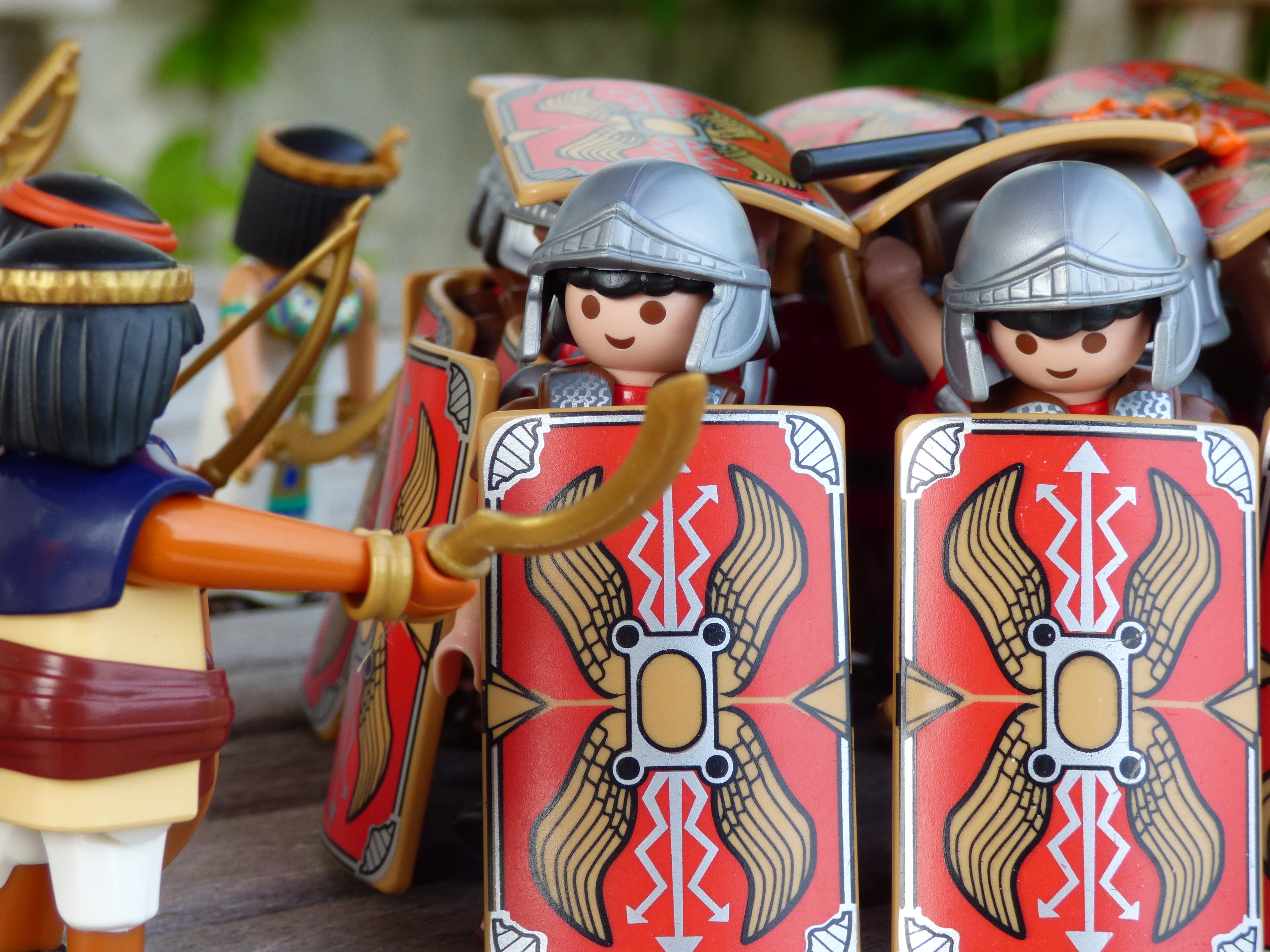 craft, female likeness, representation, day, people, real people, figurine, still life, toys, helmet, egyptians, roman, close-up, human representation, HD Wallpaper