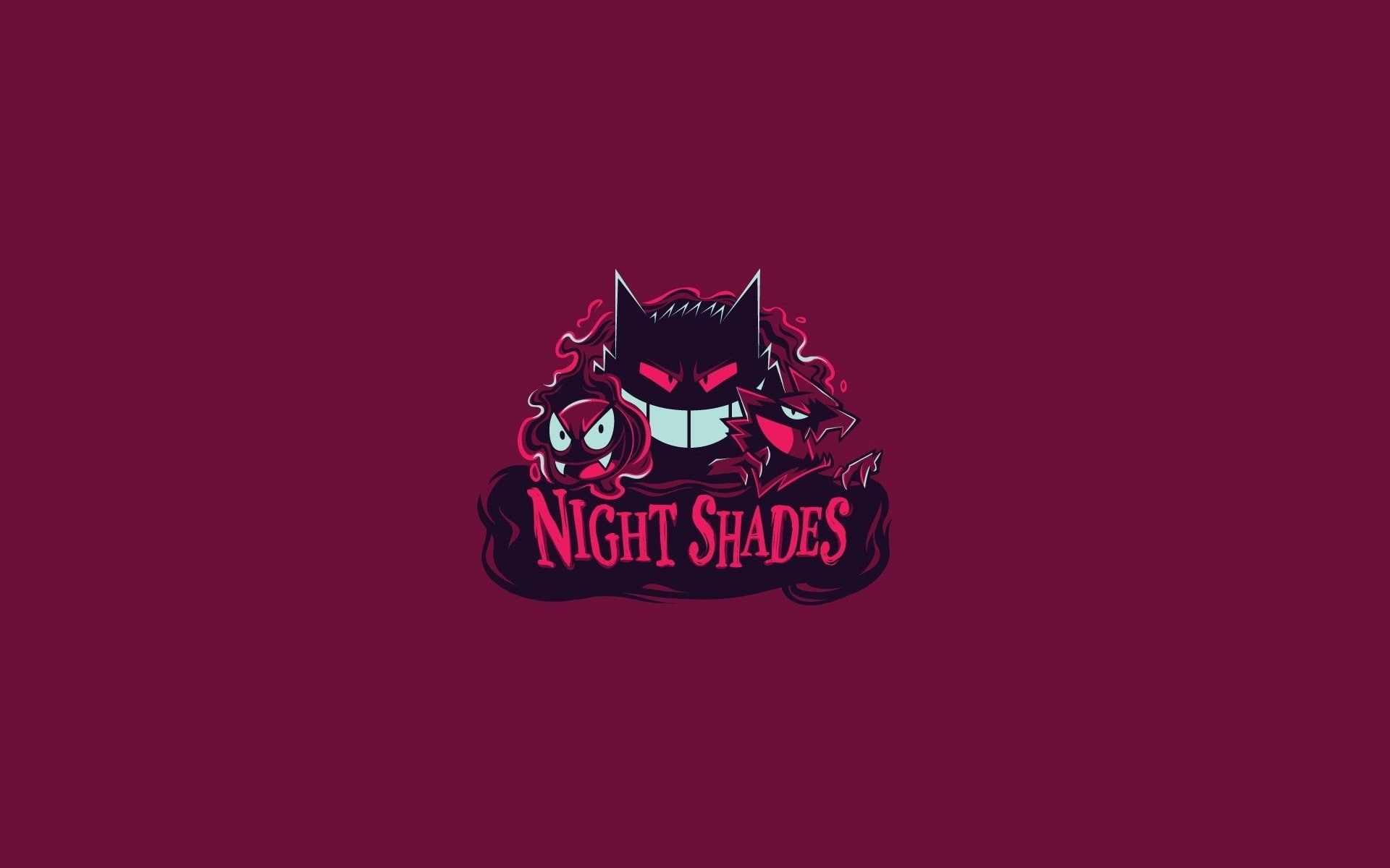 Pokémon, Haunter, 1080P, Gastly, Gengar, HD Wallpaper