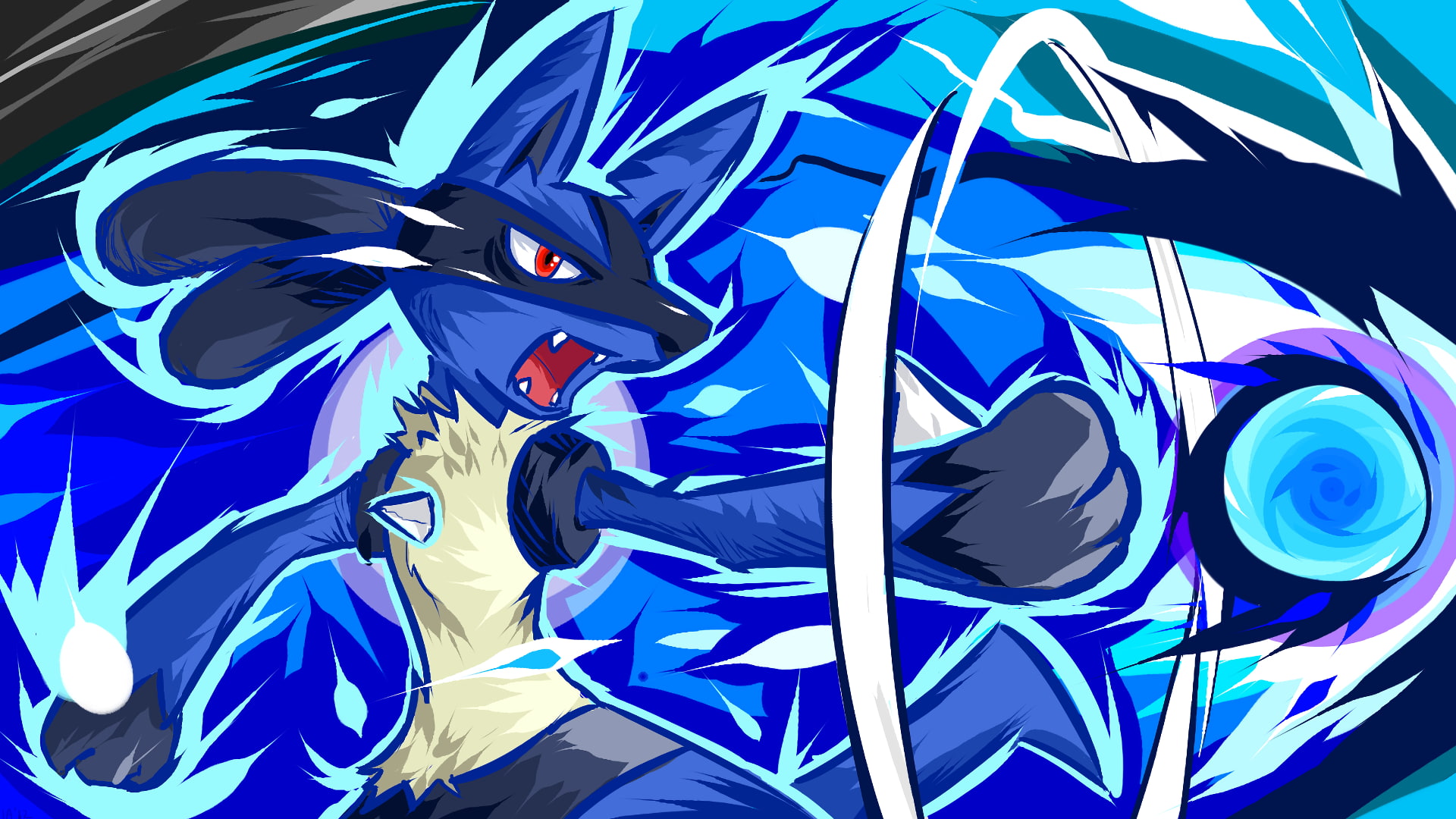 Lucario (Pokémon), 1080P, Pokémon, HD Wallpaper