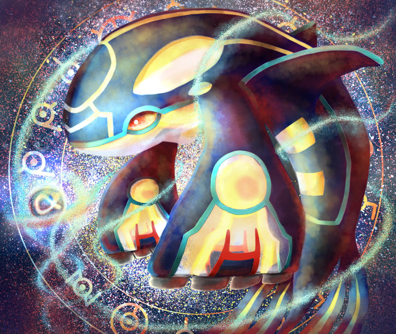 720P, close-up, electric lamp, day, metal, pattern, still life, Pokémon, multi colored, Pokémon: Omega Ruby and Alpha Sapphire, shape, design, illuminated, HD Wallpaper