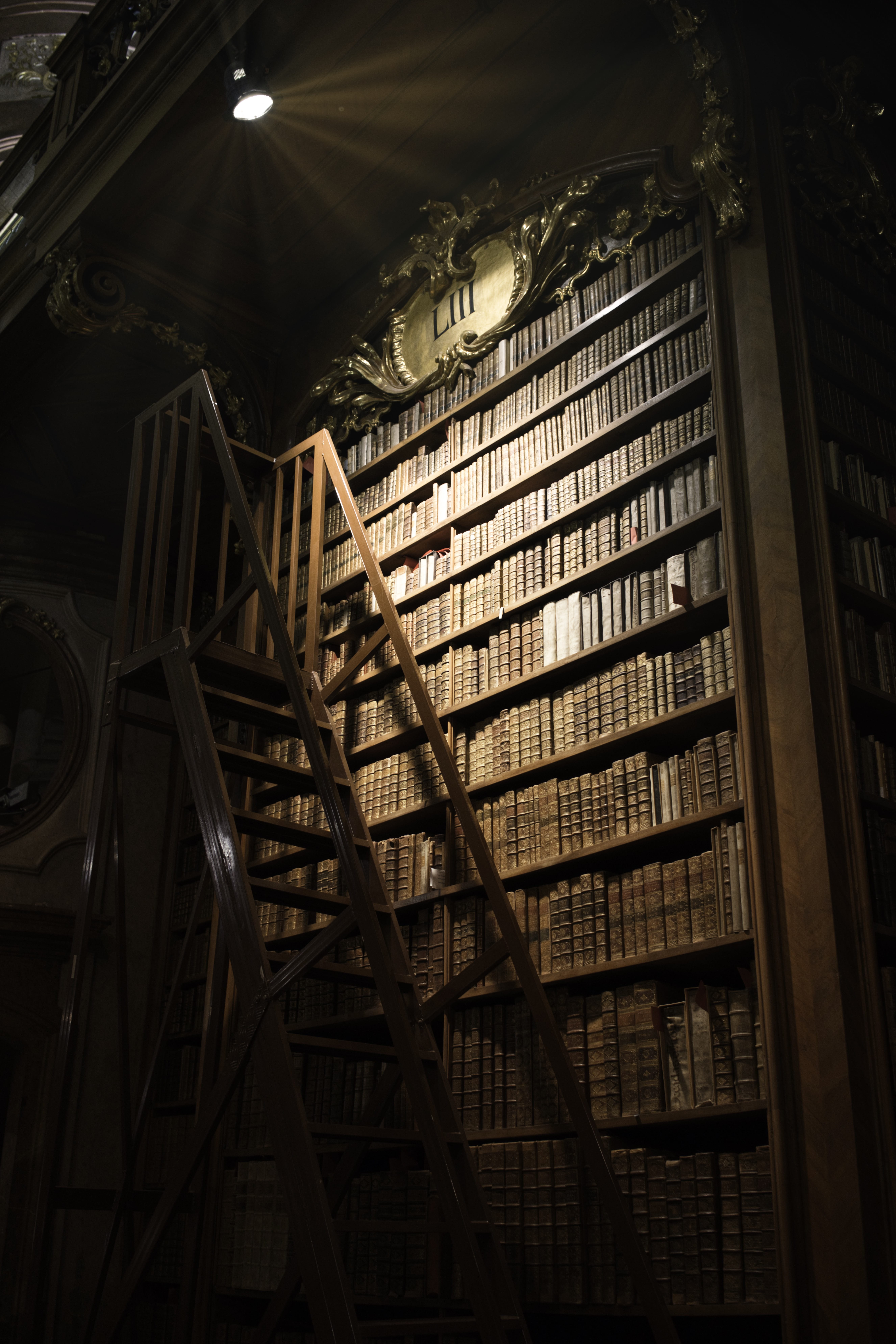 architecture, staircase, 53, day, ceiling, knowledge, steps and staircases, brown, no people, metal, in a row, old, per aspera ad astra, up, ascent, ladder, Phone HD Wallpaper