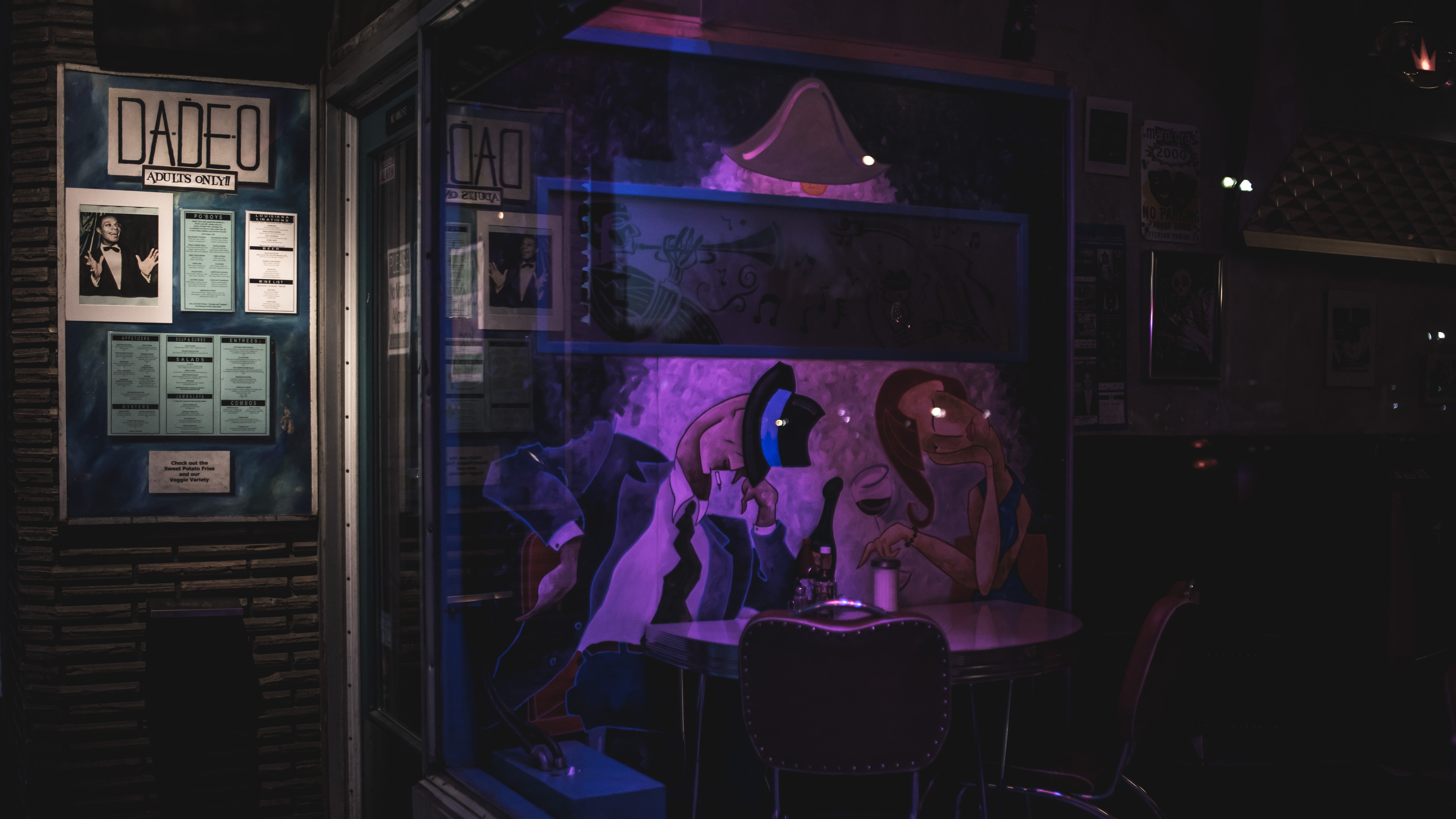 night, light, leisure activity, communication, two people, 5K, table, reflection, resturant, bar, clothing, indoors, technology, real people, female likeness, HD Wallpaper