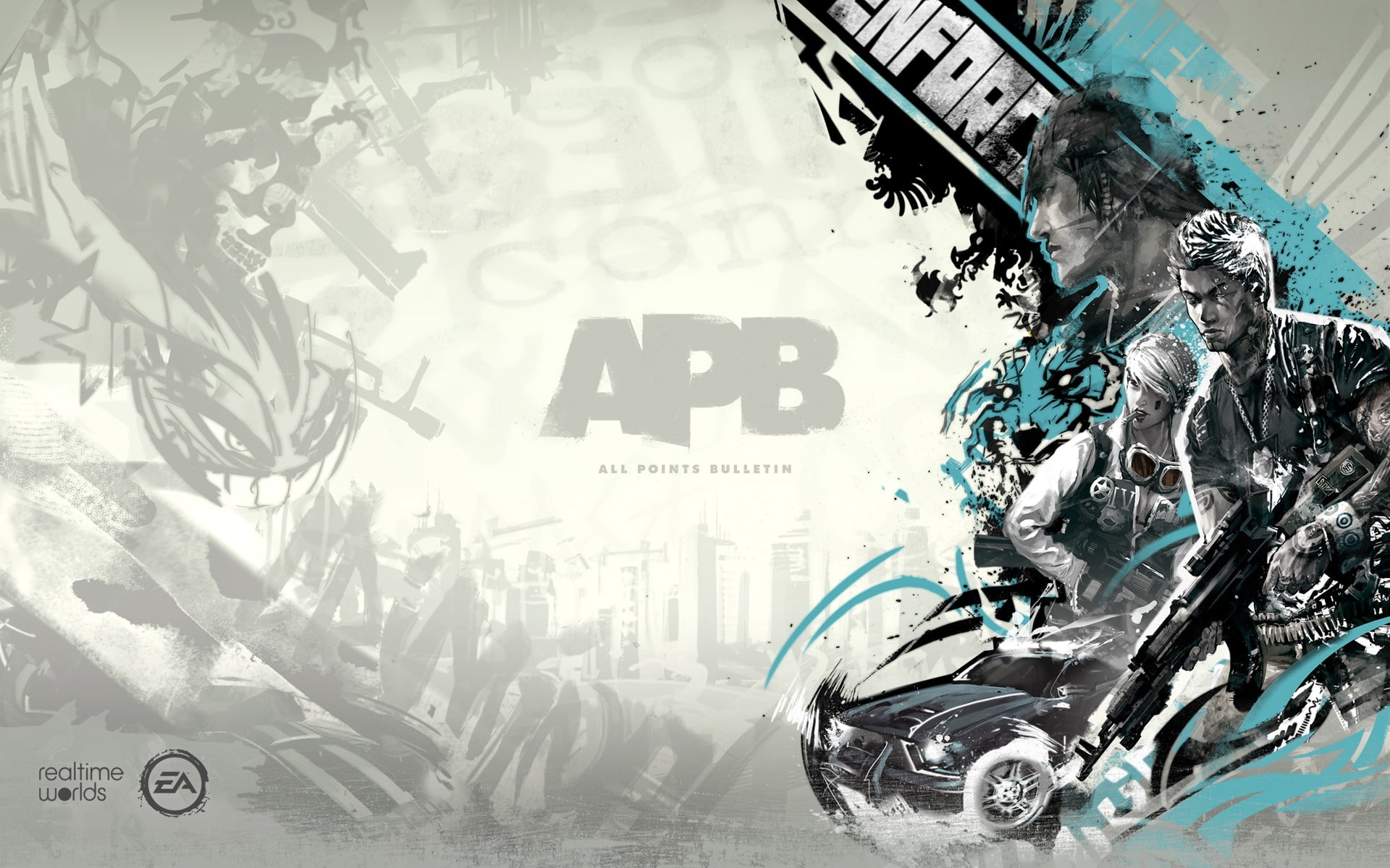 shooter, gun, arts, mmo, games, apb, 1080P, violence, online, action, bulletin, warrior, weapon, adventure, points, electronic, video, all, HD Wallpaper