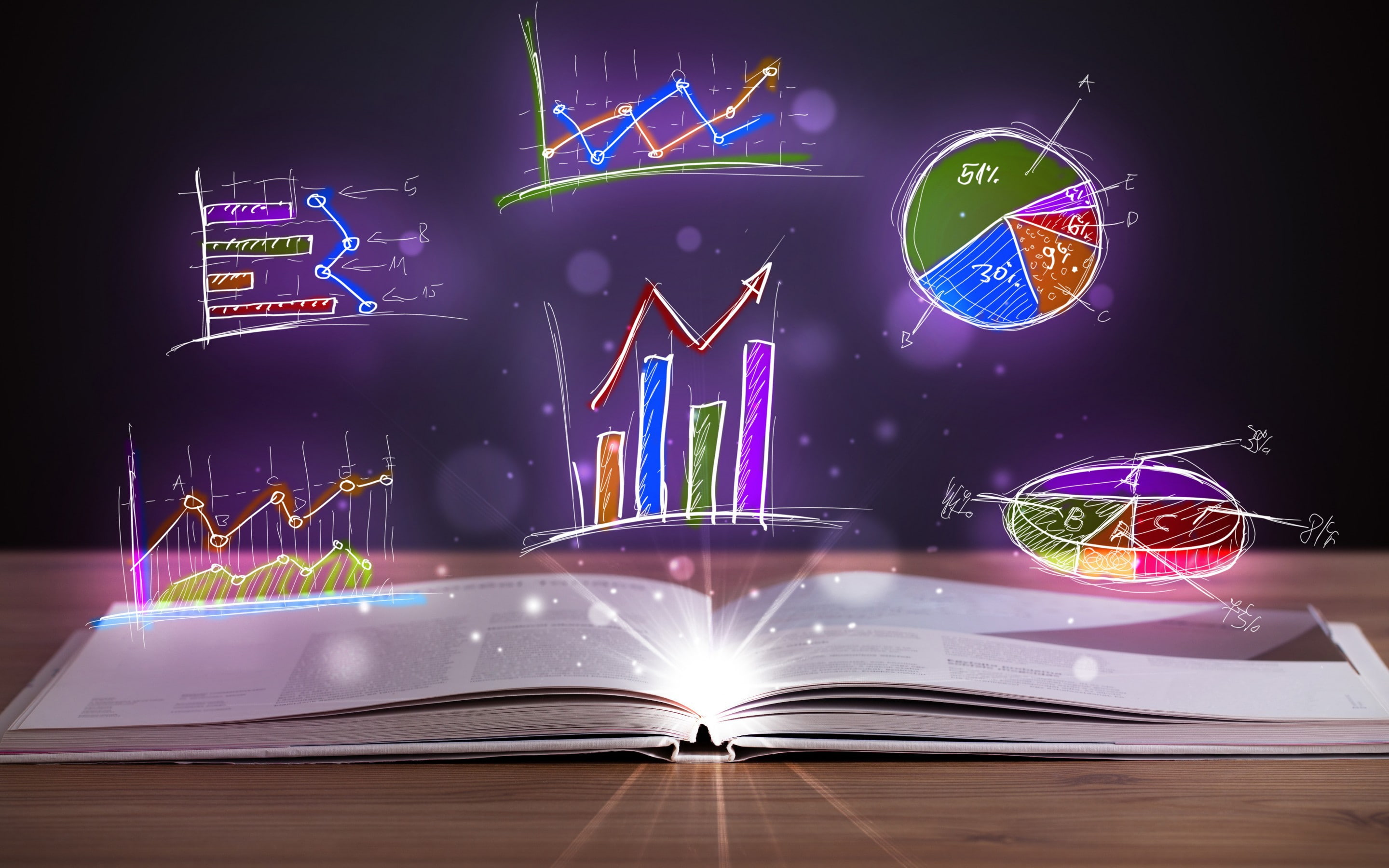 good, table, 3d, diagrams, positive, d, art, idea, charts, ., learning is light and ignorance is darkn, book, graphics, open book, 2K, tables, wonderful, HD Wallpaper