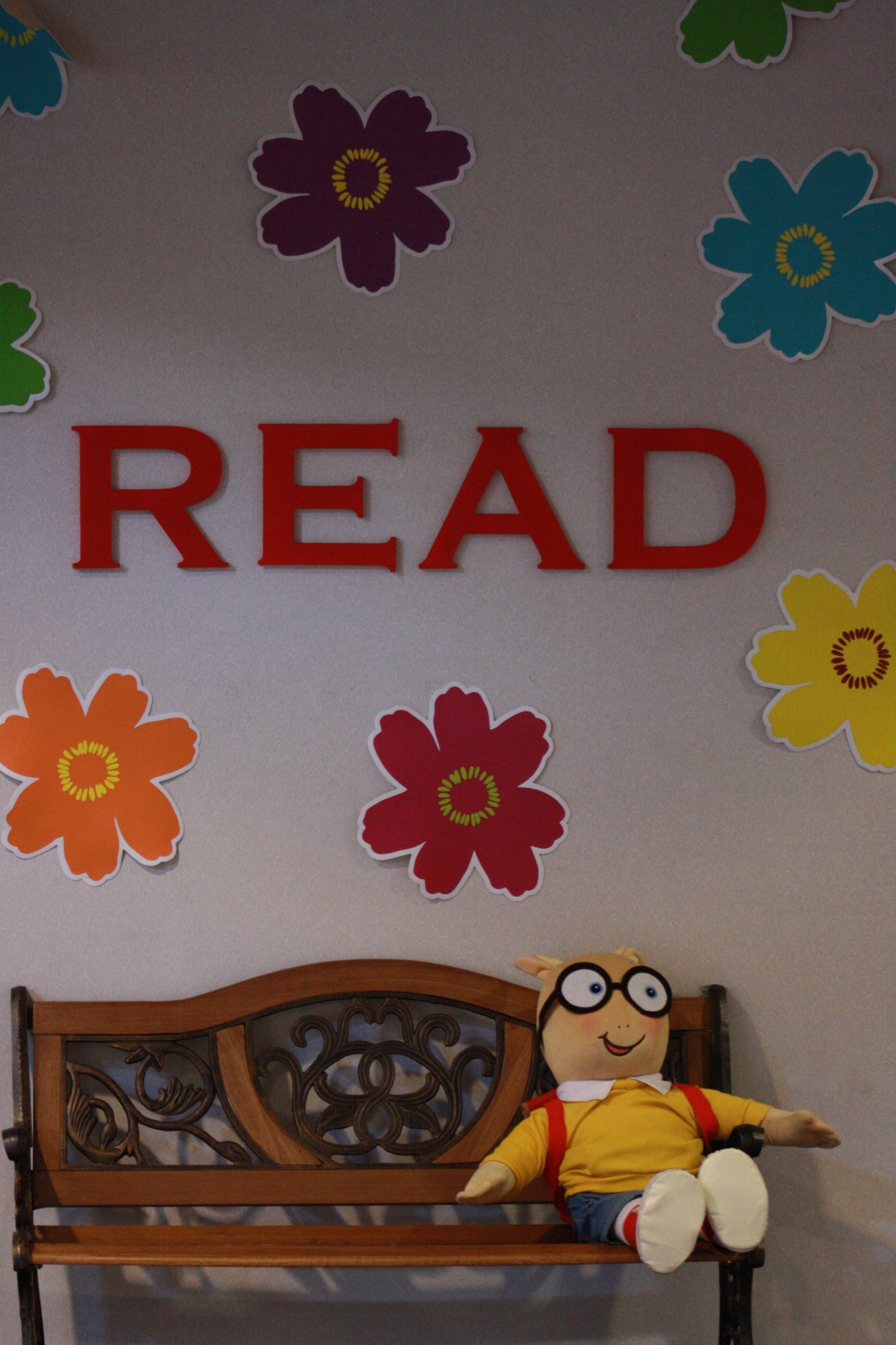 reading week, bulletin board, communication, plant, one person, art and craft, representation, creativity, close-up, decoration, wall - building feature, Phone HD Wallpaper