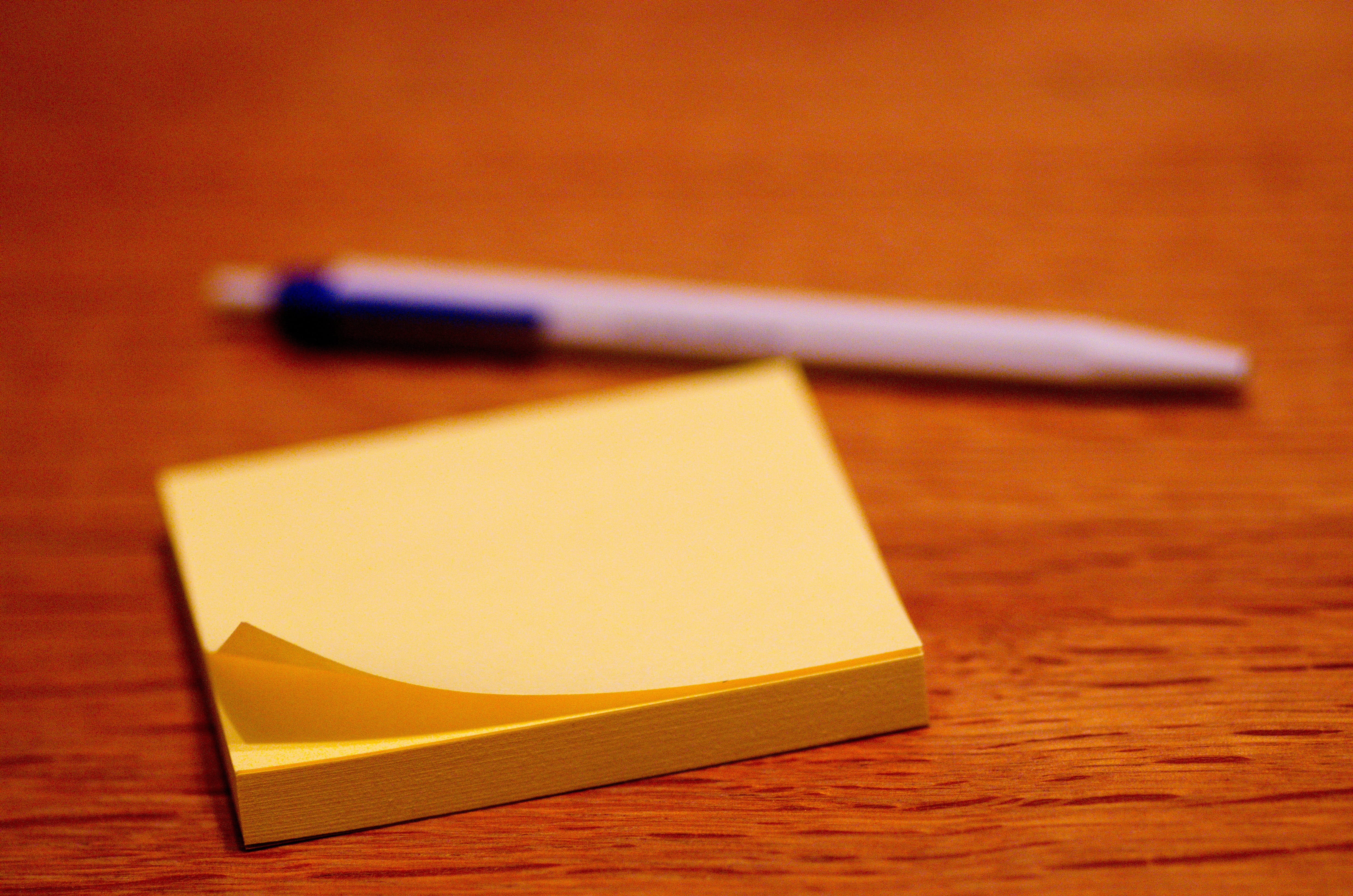 business, art and craft, writing instrument, Stickies, office, near, office accessories, close-up, message, education, paper, two objects, adhesive note, HD Wallpaper