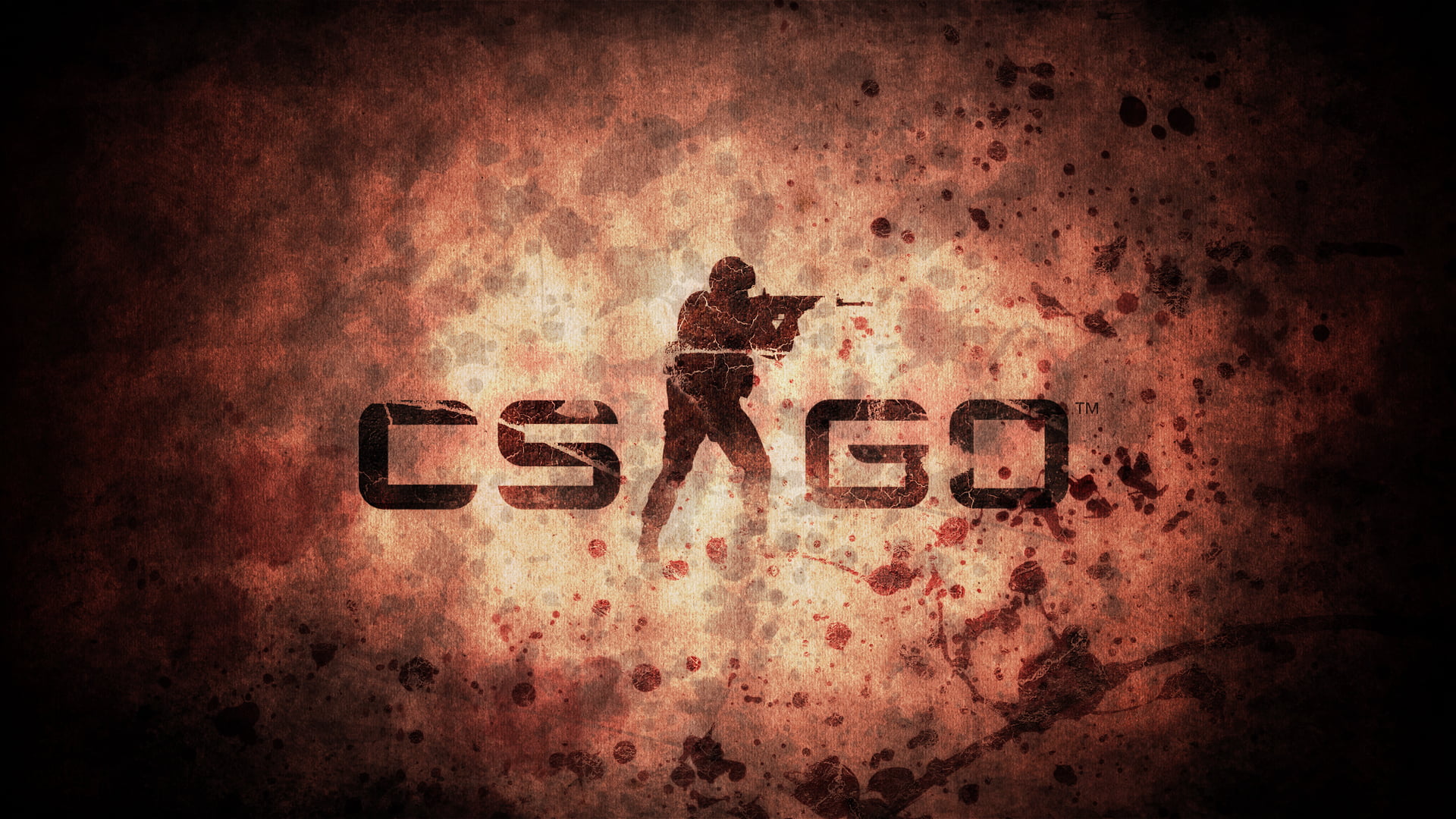 sign, dirty, the game, strike, global offensive, old, background, black Color, counter, rusty, damaged, abstract, rough, concrete, picture, letters, pattern, HD Wallpaper