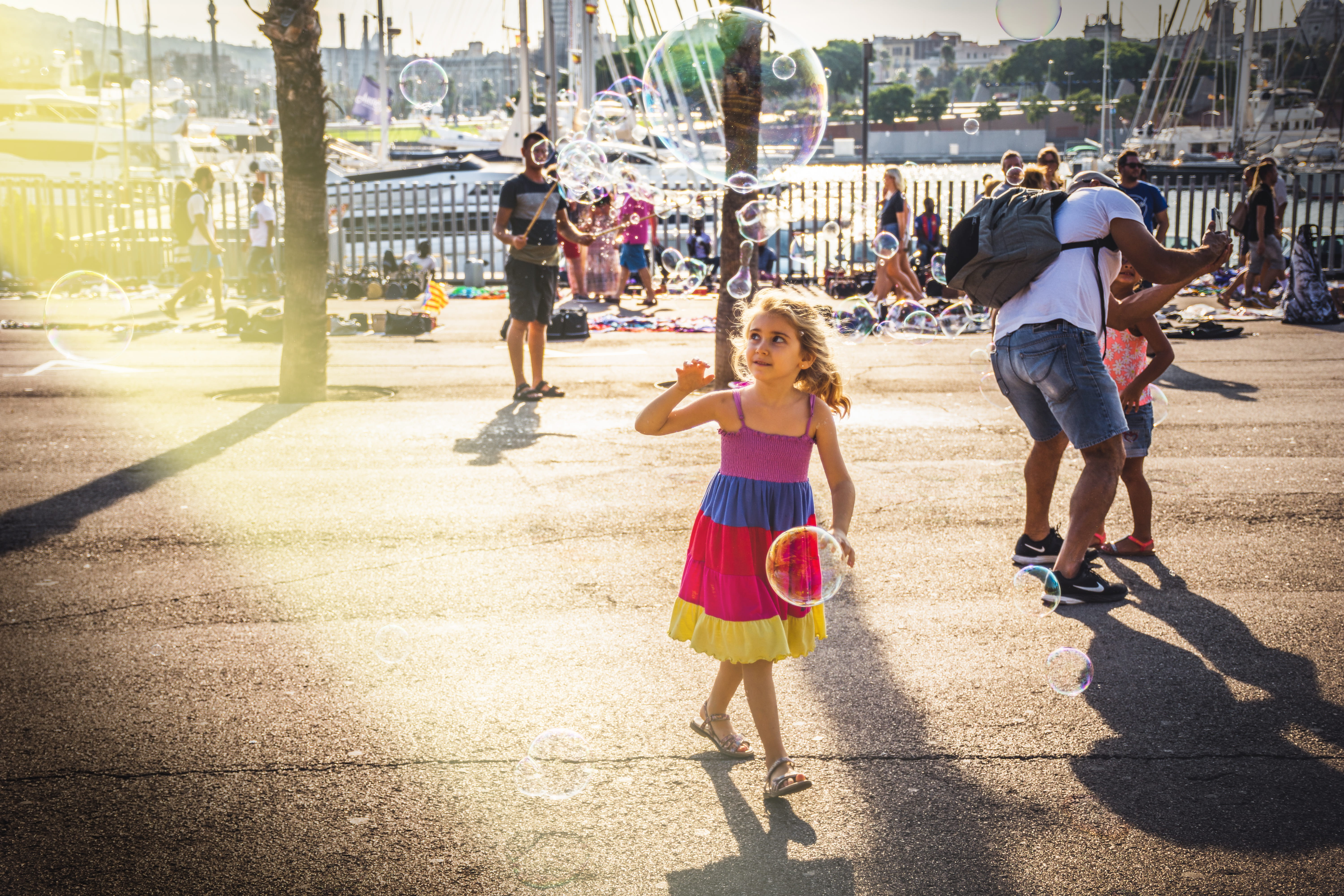 real people, group of people, males, child, day, full length, cute, spain, positive emotion, enjoyment, females, nature, portrait, 5K, bubbles, kid, lifestyles, HD Wallpaper