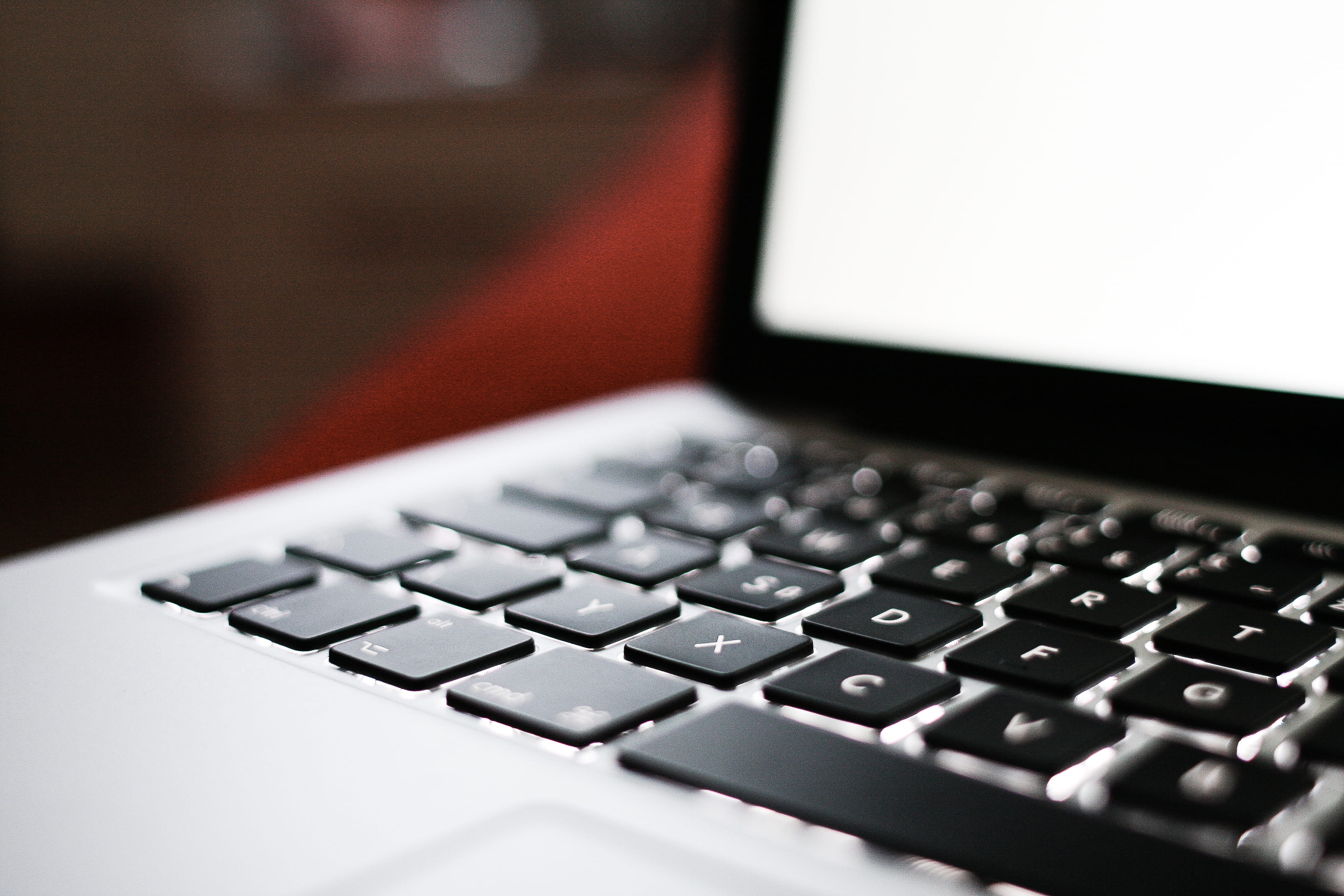 corporate business, pC, computer equipment, communication, office, detail, modern, Close-Up, focus on foreground, selective focus, Laptop, computer Key, HD Wallpaper
