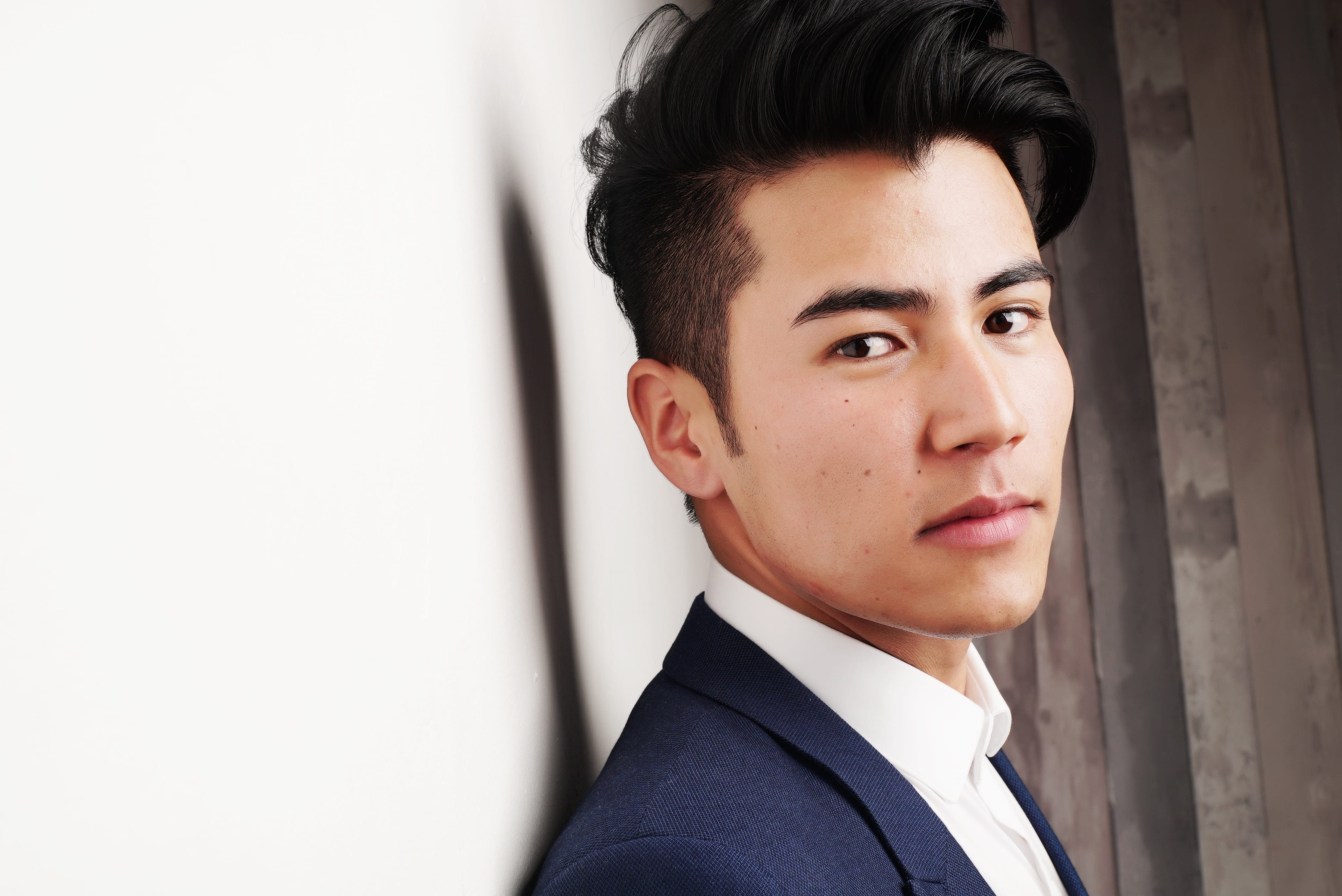 social, young, stylish, model, blazer, leadership, confident, shirt, contemporary, man, haircut, one person, fashion, people, chair, boss, looking at camera, HD Wallpaper