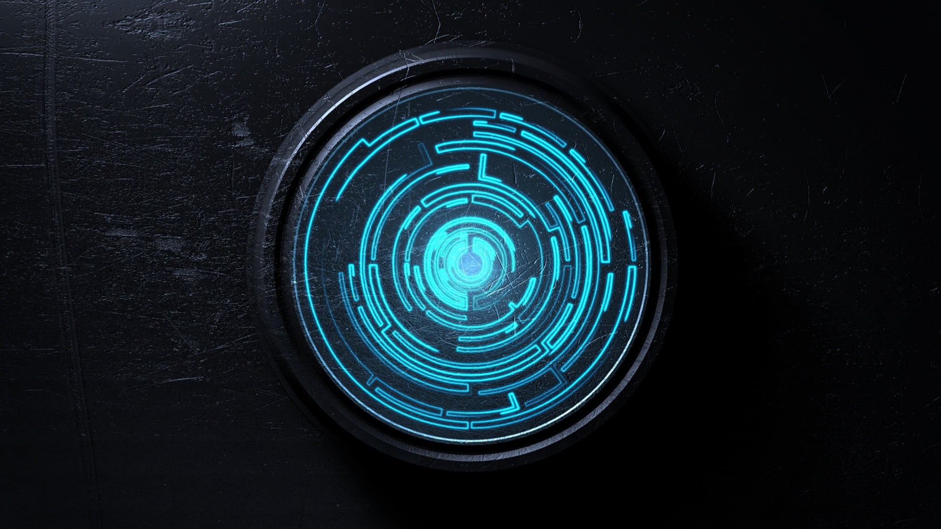 geometric shape, in silico, blue, connection, computer, directly above, indoors, illuminated, pendulum, concepts, light, direction, 1080P, lighting equipment, HD Wallpaper