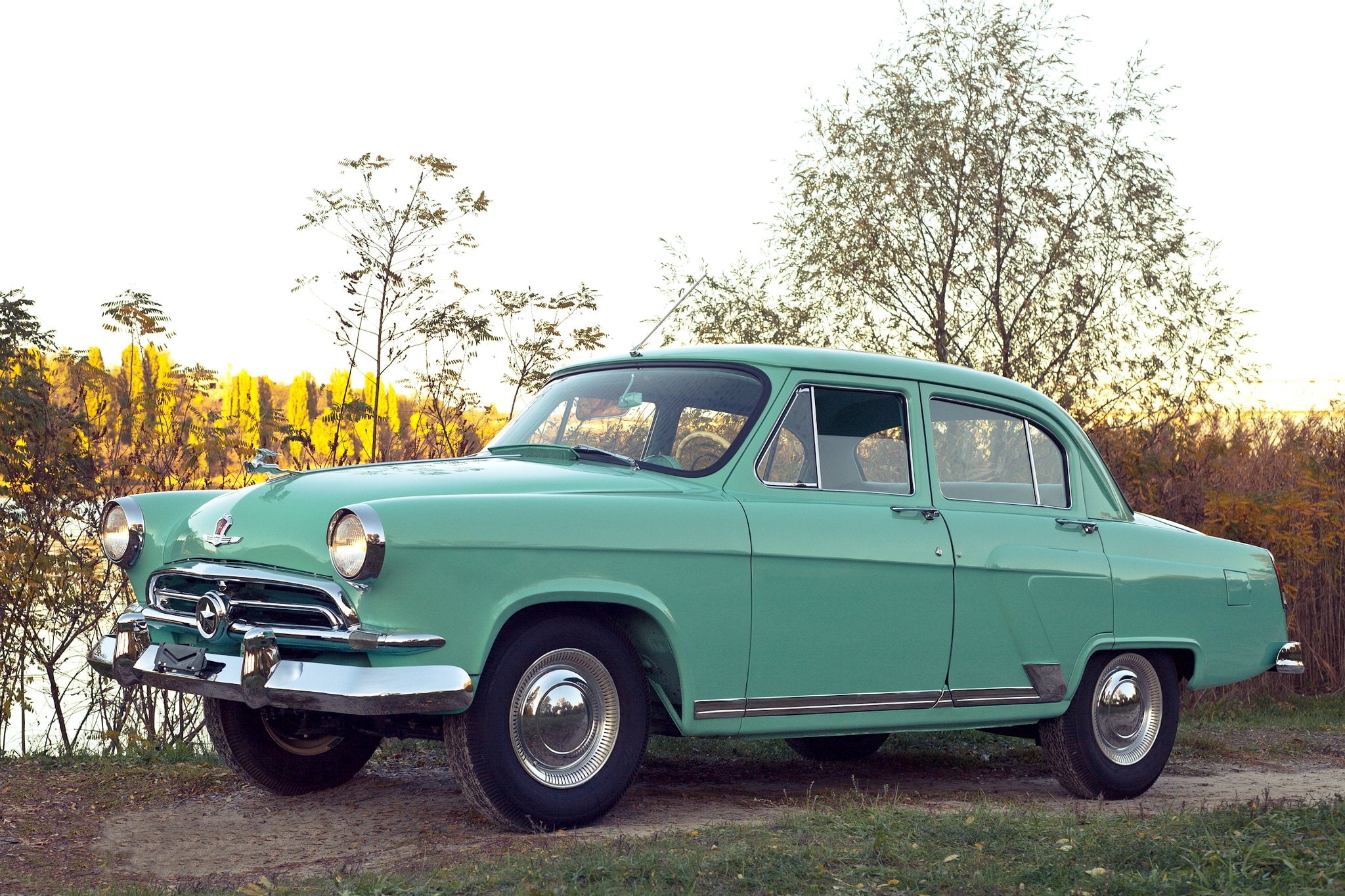 retro, m21, 1956, gaz, 1080P, volga, HD Wallpaper
