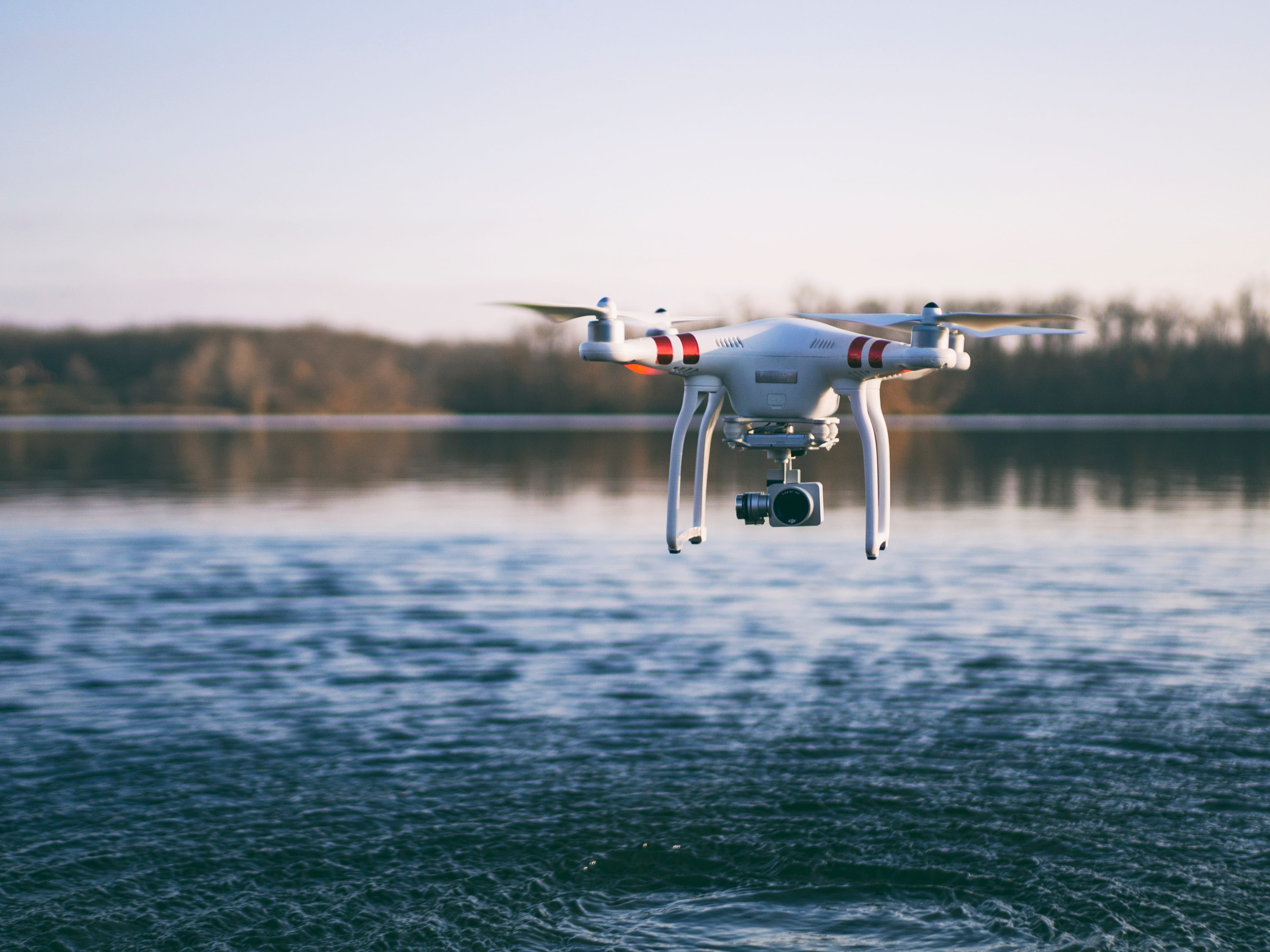 water, mid-air, ocean, motion, phantom, record, lake, transportation, day, sea, technology, camera - photographic equipment, security, 4K, nature, dji, HD Wallpaper