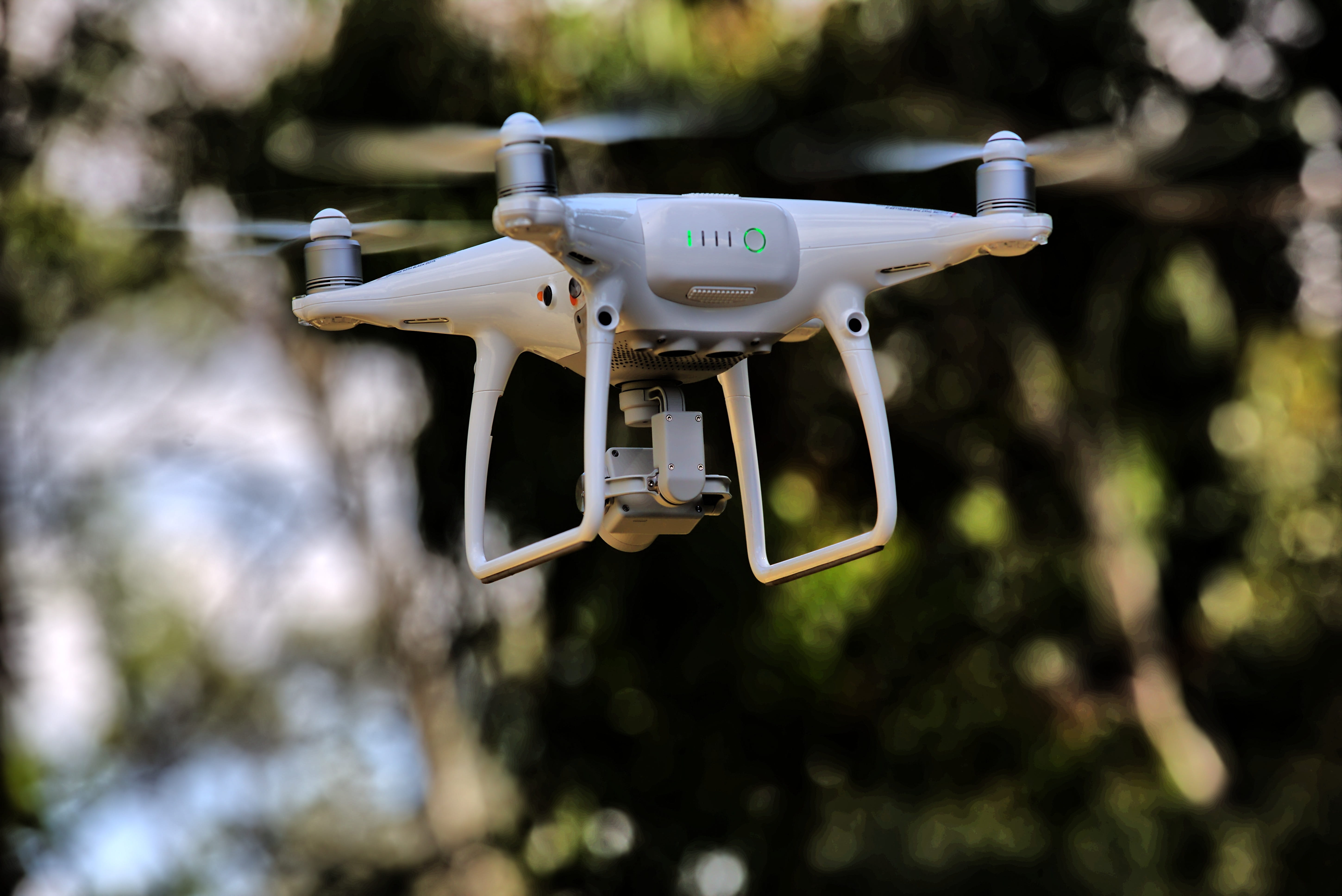 big brother - orwellian concept, mid-air, camera - Photographic Equipment, no people, Drone, soaring, photography themes, white, security, rotor, unmanned, HD Wallpaper