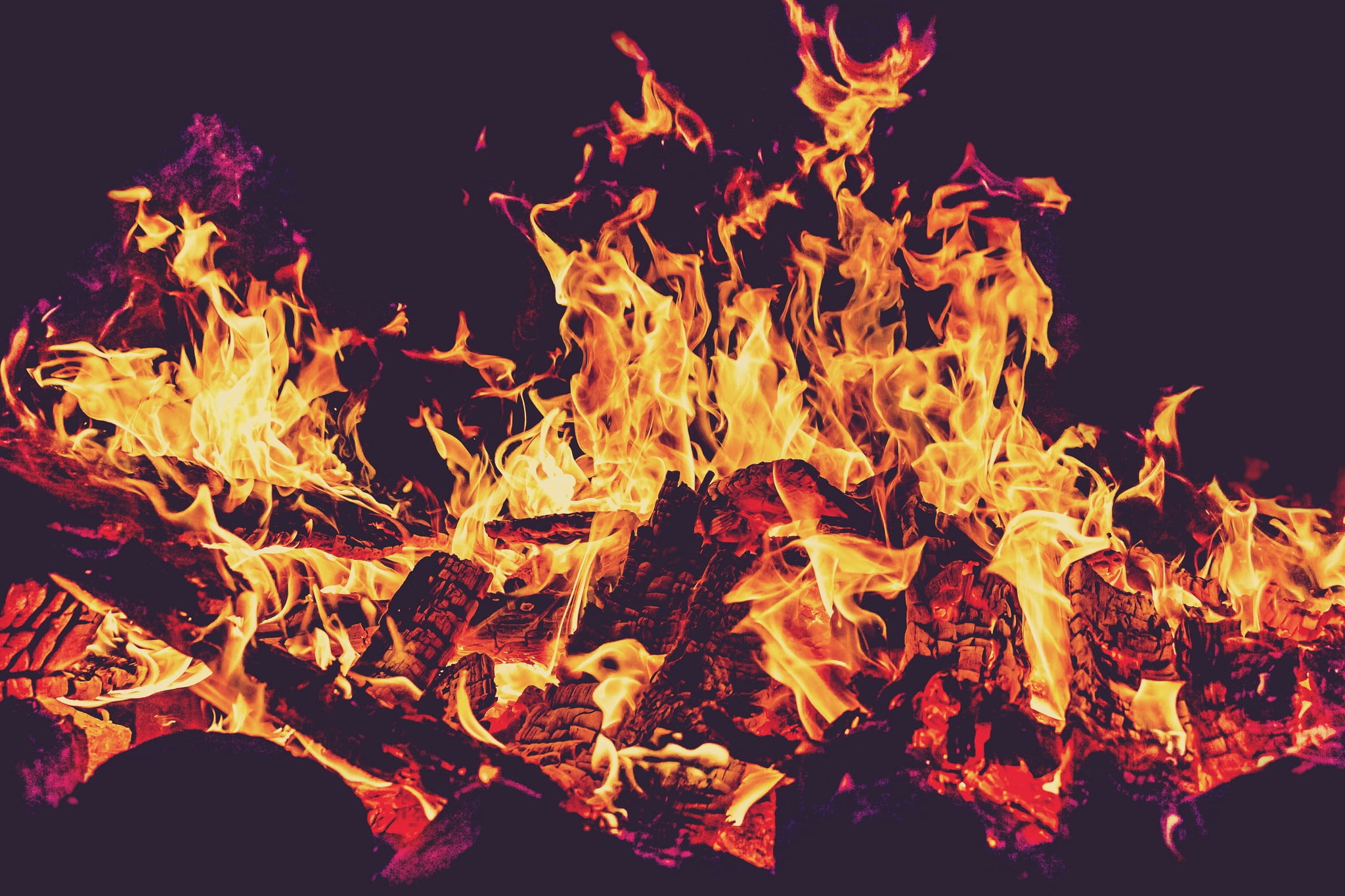 communication, heat - temperature, fireplace, orange color, red, wood, fire - natural phenomenon, painting, burning, abstract, wood - material, campfire, HD Wallpaper