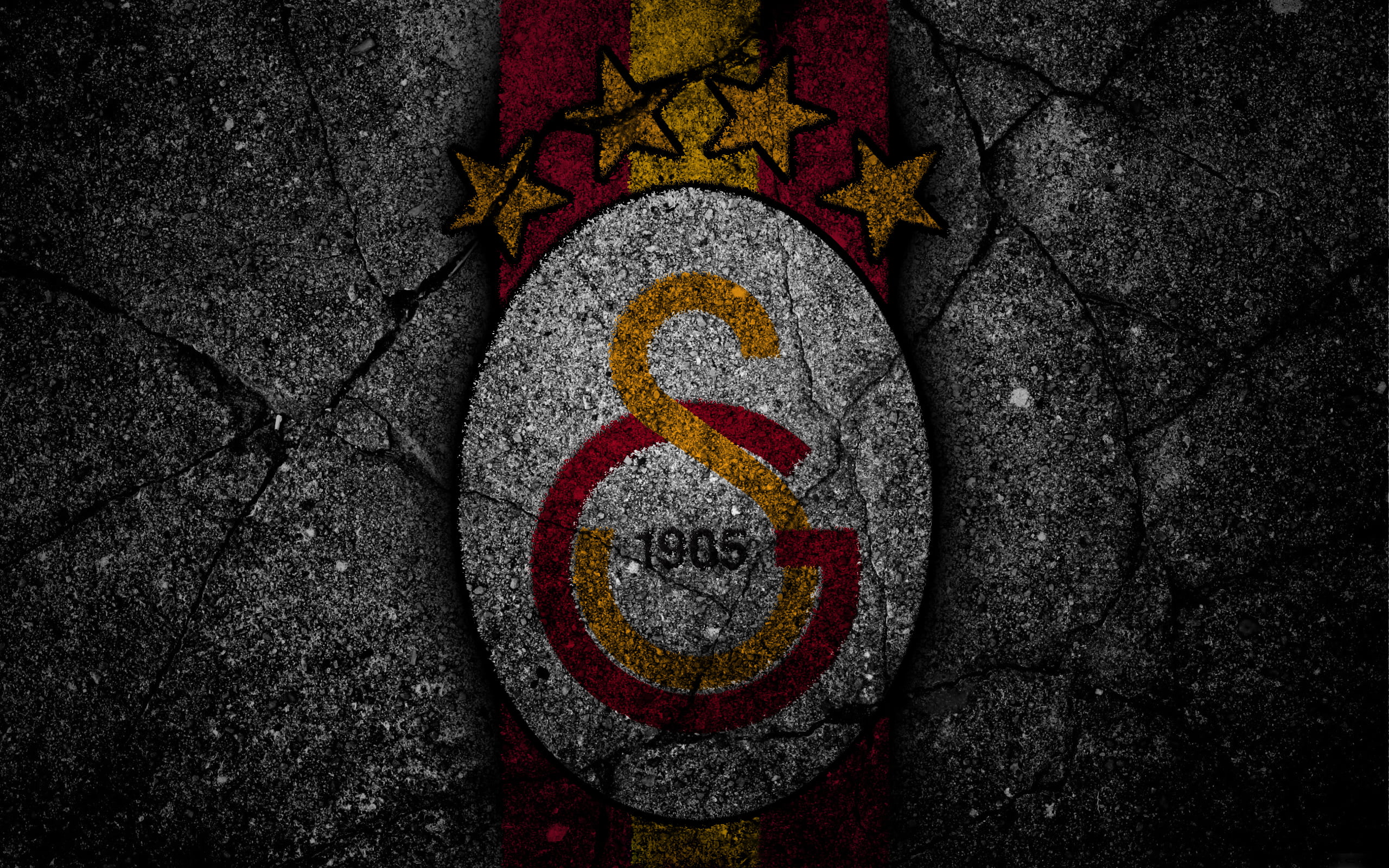 Emblem, Soccer, 2K, Logo, Galatasaray S.K., HD Wallpaper