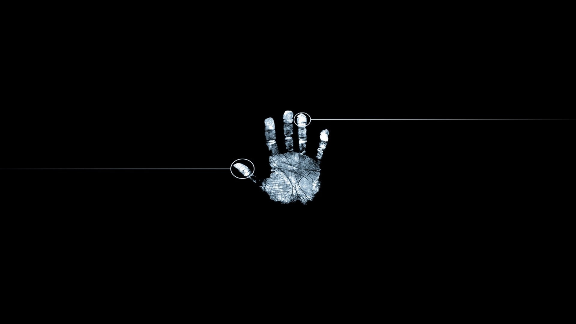 white, fingers, hands, black background, monochrome, 1080P, abstract, handprints, fingerprints, minimalism, HD Wallpaper