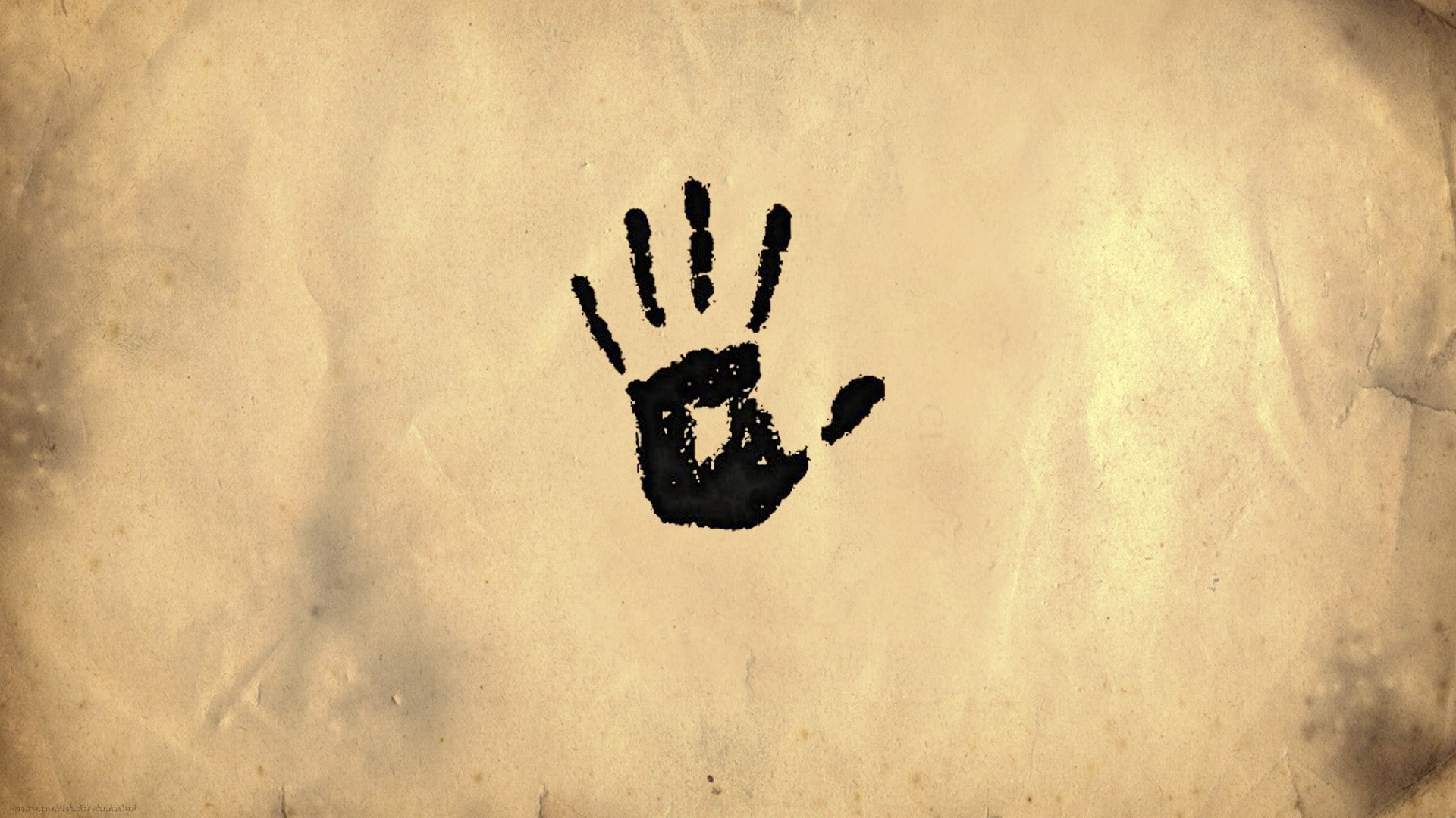 palm, video games, communication, human hand, fingerprint, pattern, mystery, close-up, human body part, human finger, Dark Brotherhood, The Elder Scrolls V: Skyrim, HD Wallpaper