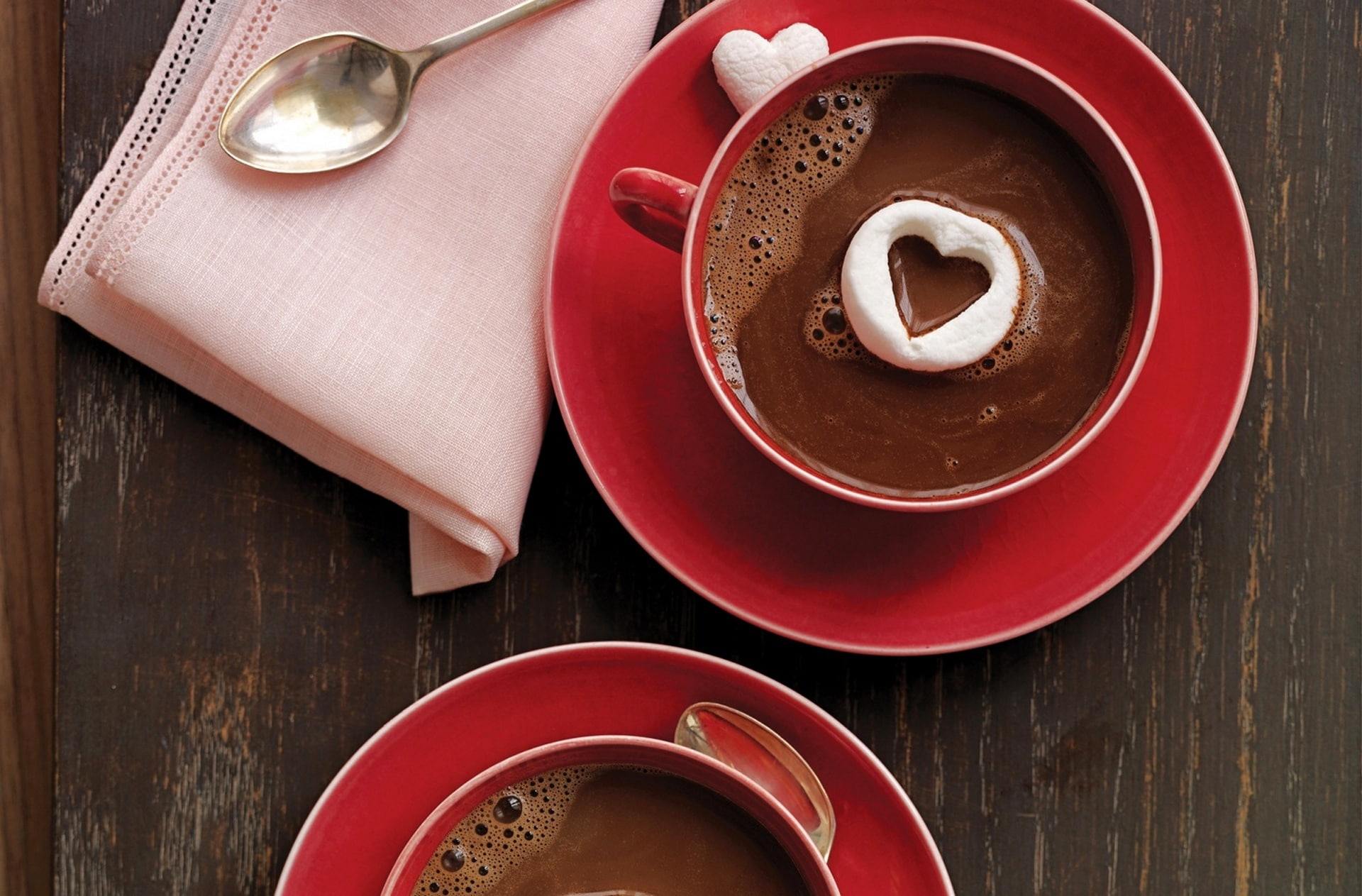 morning, freshness, red, crockery, love, white, cups, food and drink, coffee - Drink, kitchen utensil, drink, mug, indoors, tea cup, close-up, saucer, coffe, HD Wallpaper