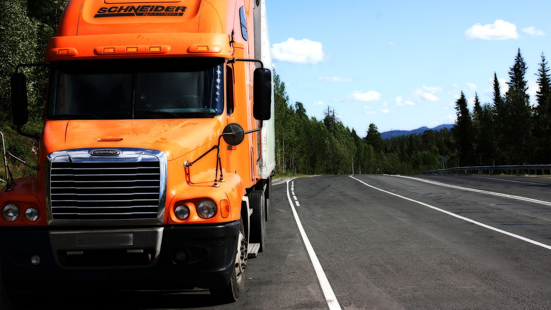 trucks, freightliner, 1080P, HD Wallpaper