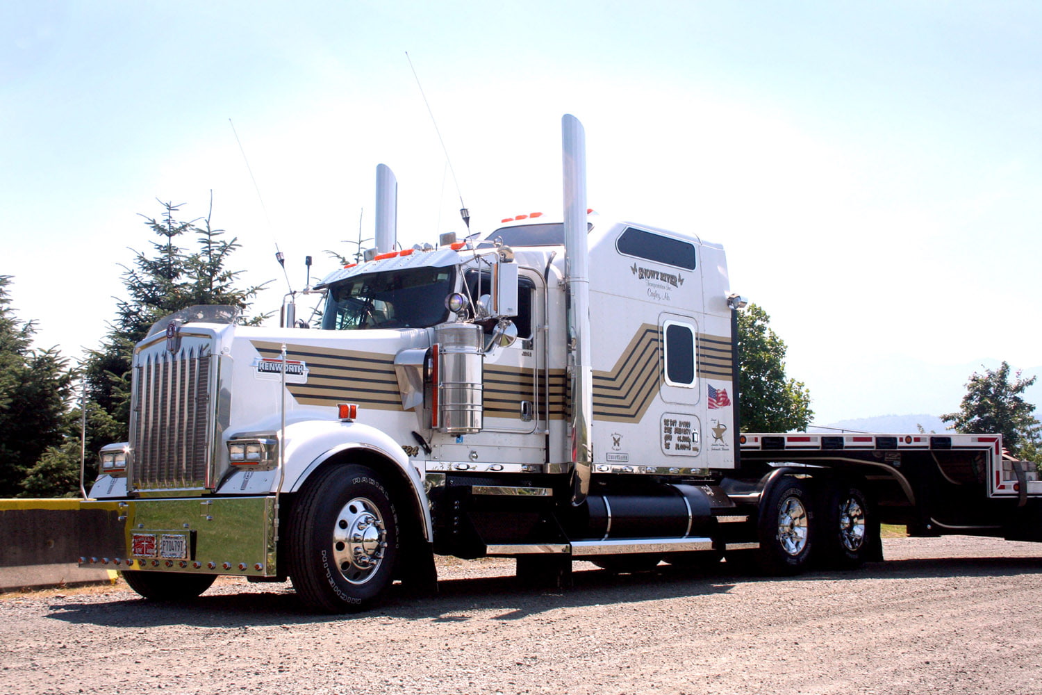 kenworth, 720P, 2005, w900l, HD Wallpaper