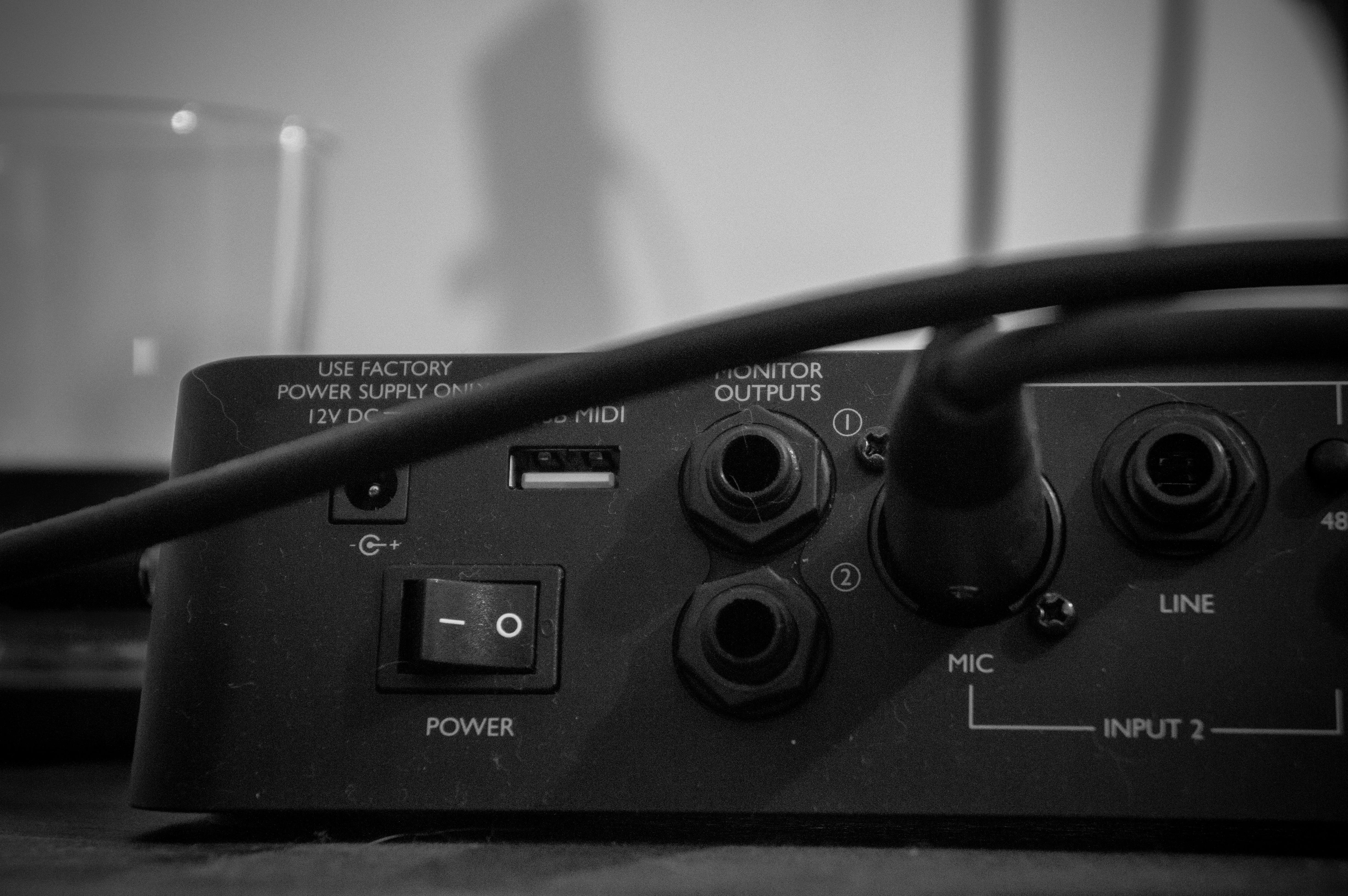 control, audio equipment, technology, connection block, musical equipment, electrical equipment, musical instrument, wires, communication, focus on foreground, HD Wallpaper