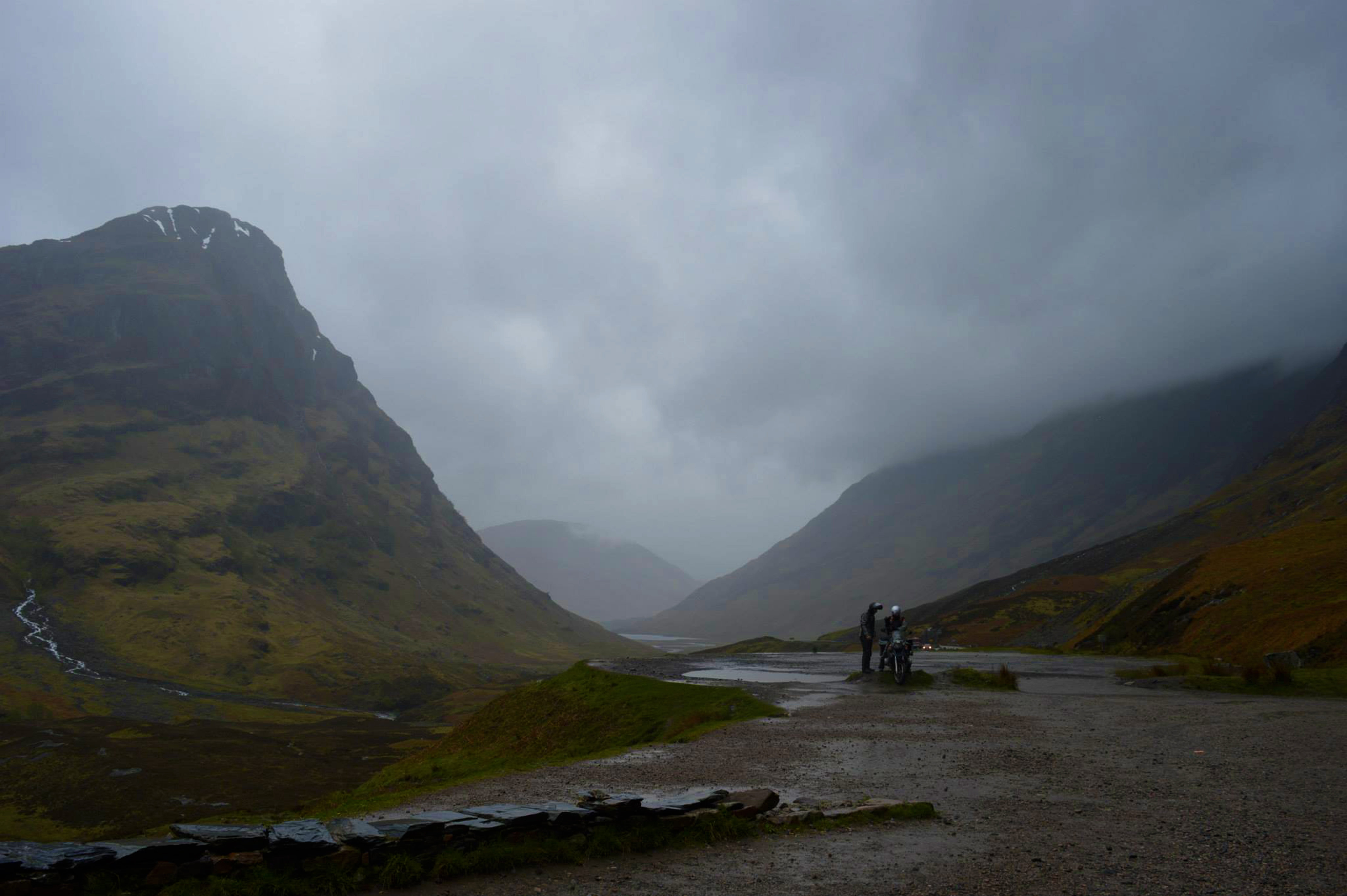 non-urban scene, scenics - nature, transportation, munro, sky, nature, cloud - sky, scotland, tranquility, outdoors, 8K, route 66, mountain range, mountain, HD Wallpaper