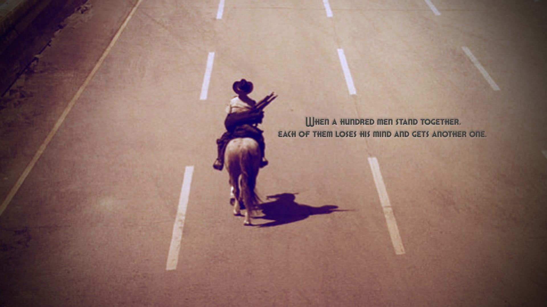 uniform, full length, transportation, sports Track, The Walking Dead, males, challenge, athlete, action, competition, horse, road marking, overlay, symbol, HD Wallpaper