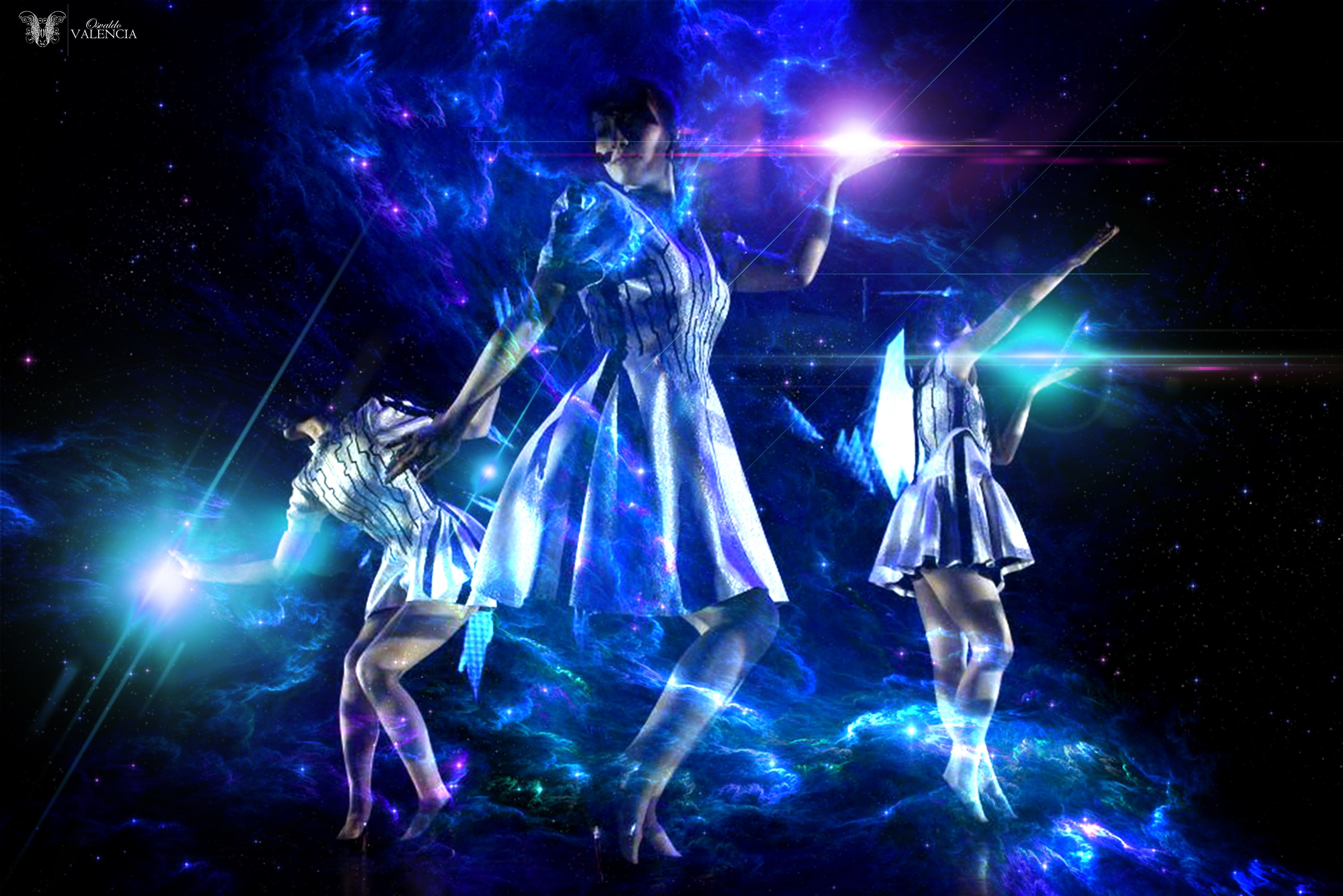 young adult, nightclub, laser, music, group of people, stage - performance space, J-pop, night, light, stage, indoors, adult, nightlife, 2K, motion, Perfume (Band), HD Wallpaper