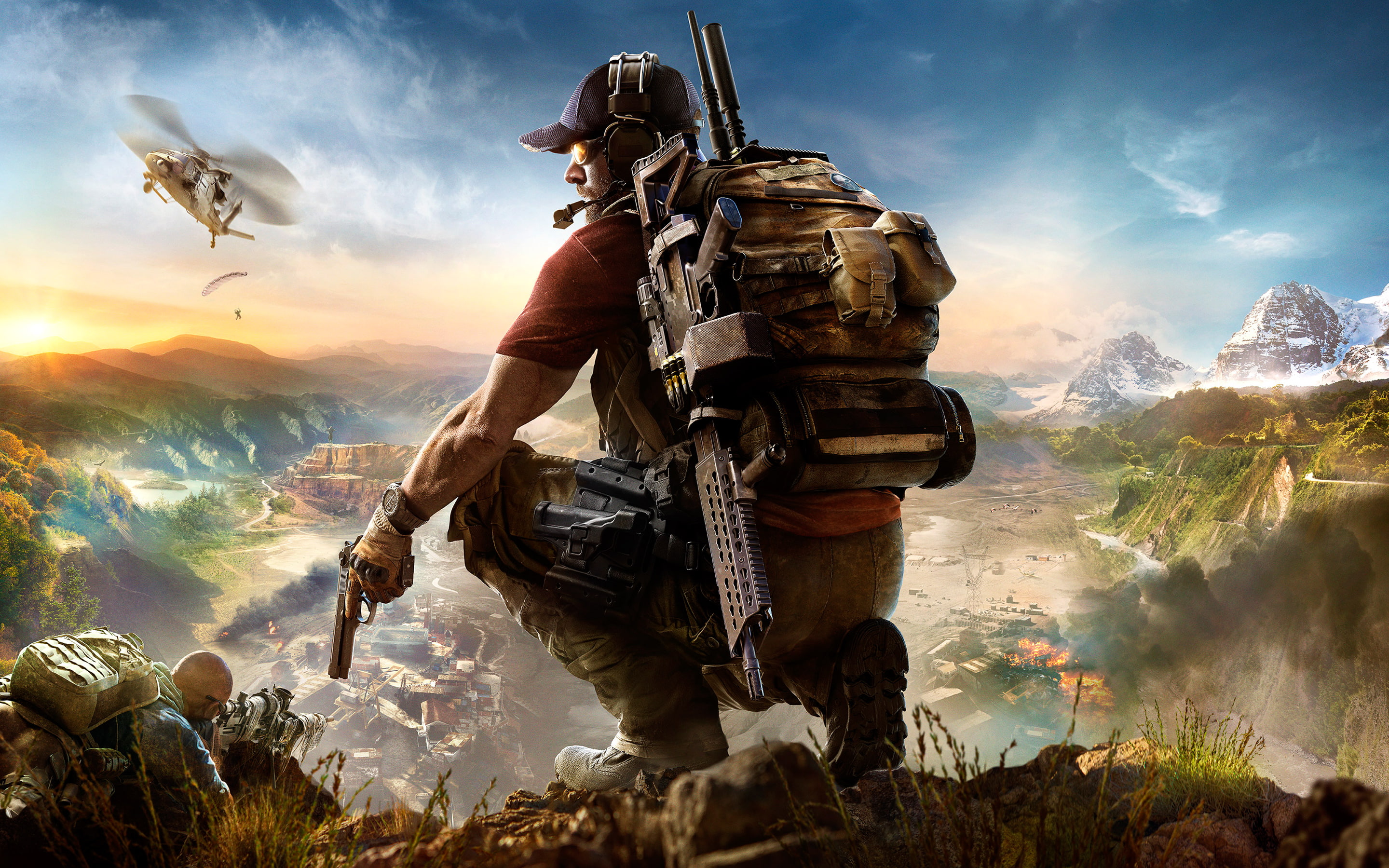 Ghost, Recon, Wildlands, 2K, Tom, clancys, HD Wallpaper