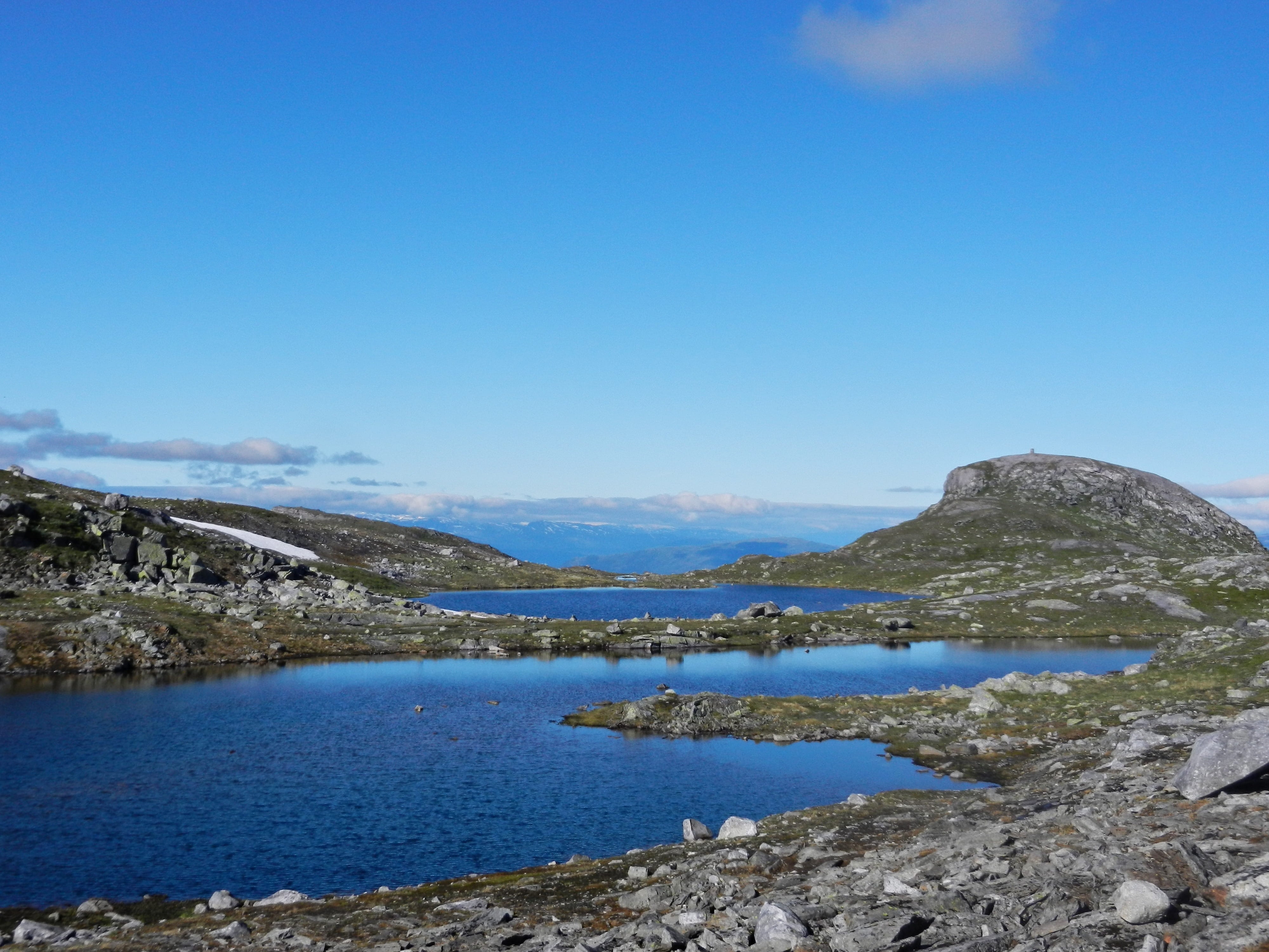 4K, europe, Mountain, bodies Of Water, copy space, idyllic, outdoors, color Image, blue, mountain, landscape, tranquility, nature, tranquil scene, the mountain, HD Wallpaper