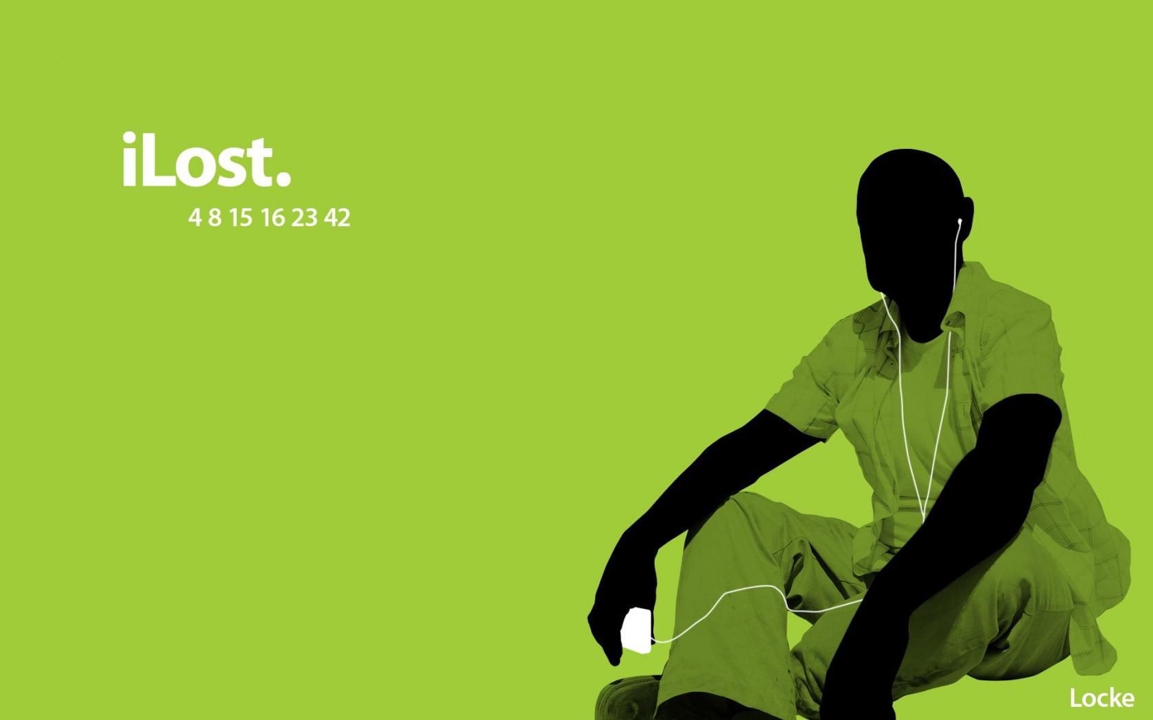 text, green color, music, communication, yellow, one person, iLost, listening, creativity, silhouette, men, technology, headphones, colored background, HD Wallpaper