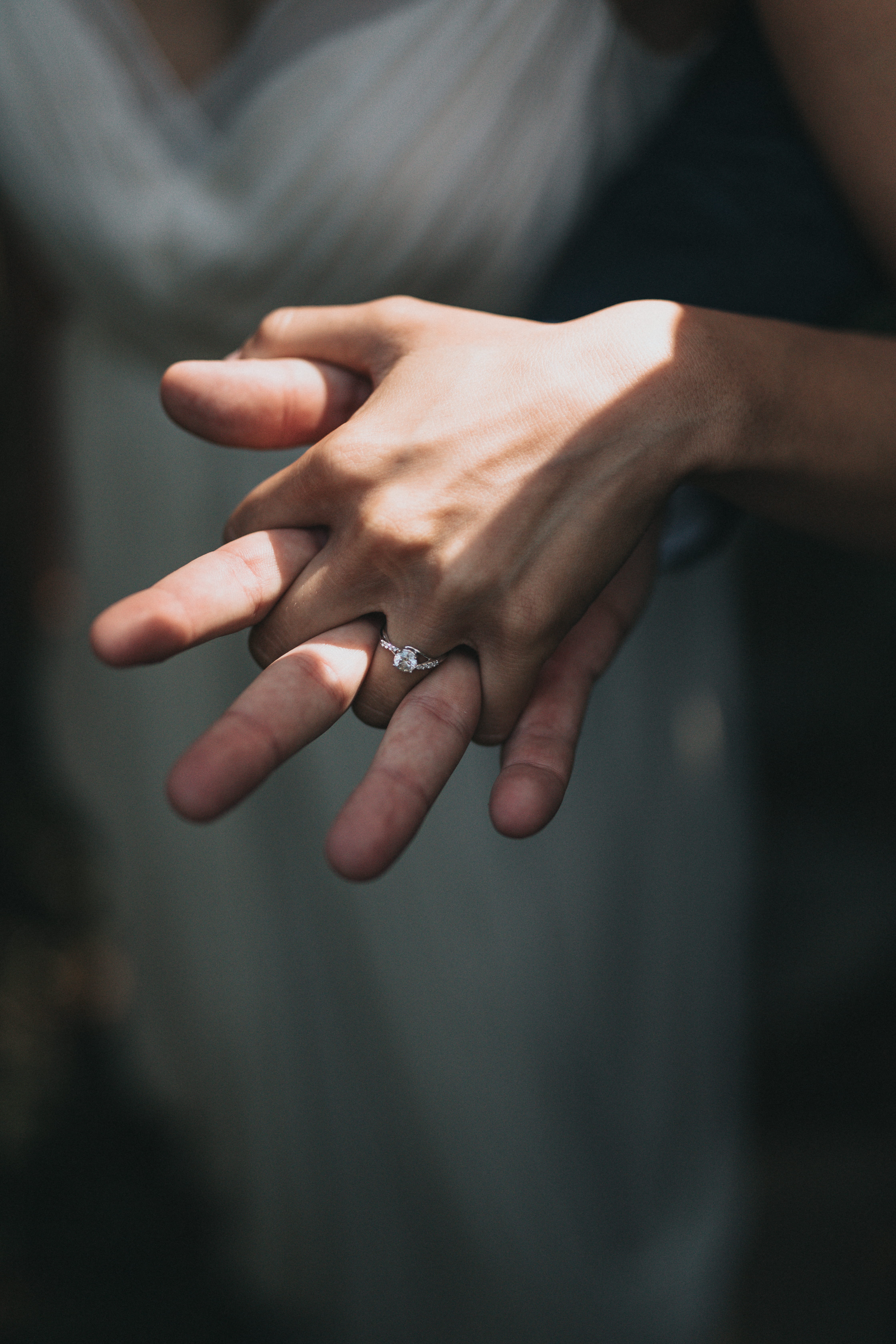human, 5K, human hand, two people, bonding, hand, manicure, nail, light, gemstone, couple - relationship, person, human body part, accessory, adult, togetherness, Phone HD Wallpaper