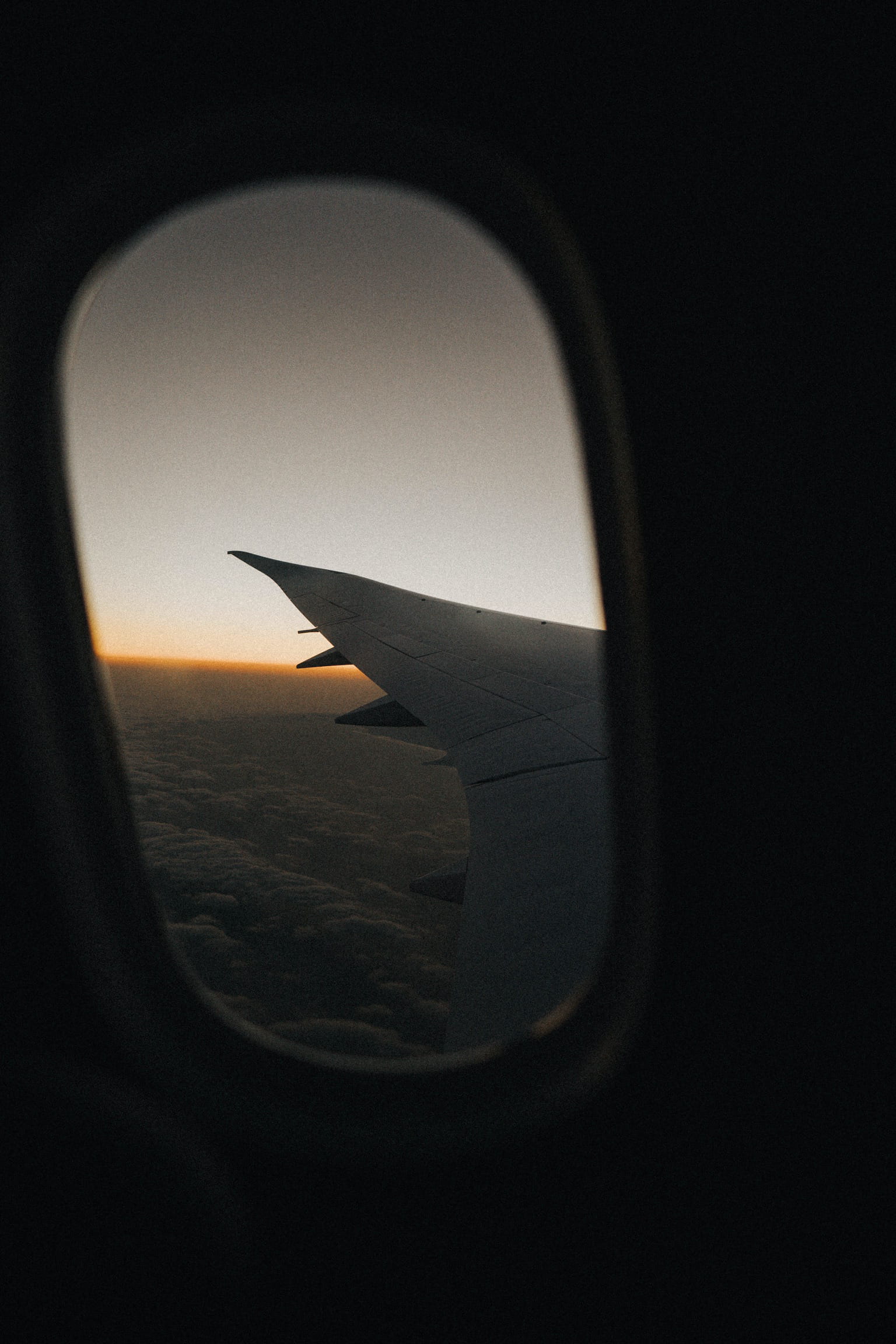 flight, aircraft, no people, air vehicle, flying, airliner, porthole, mode of transportation, goblet, nature, #wallpaper #travel #window #windowseat #sunrise #plane # sky #darkness #flyaway, Phone HD Wallpaper