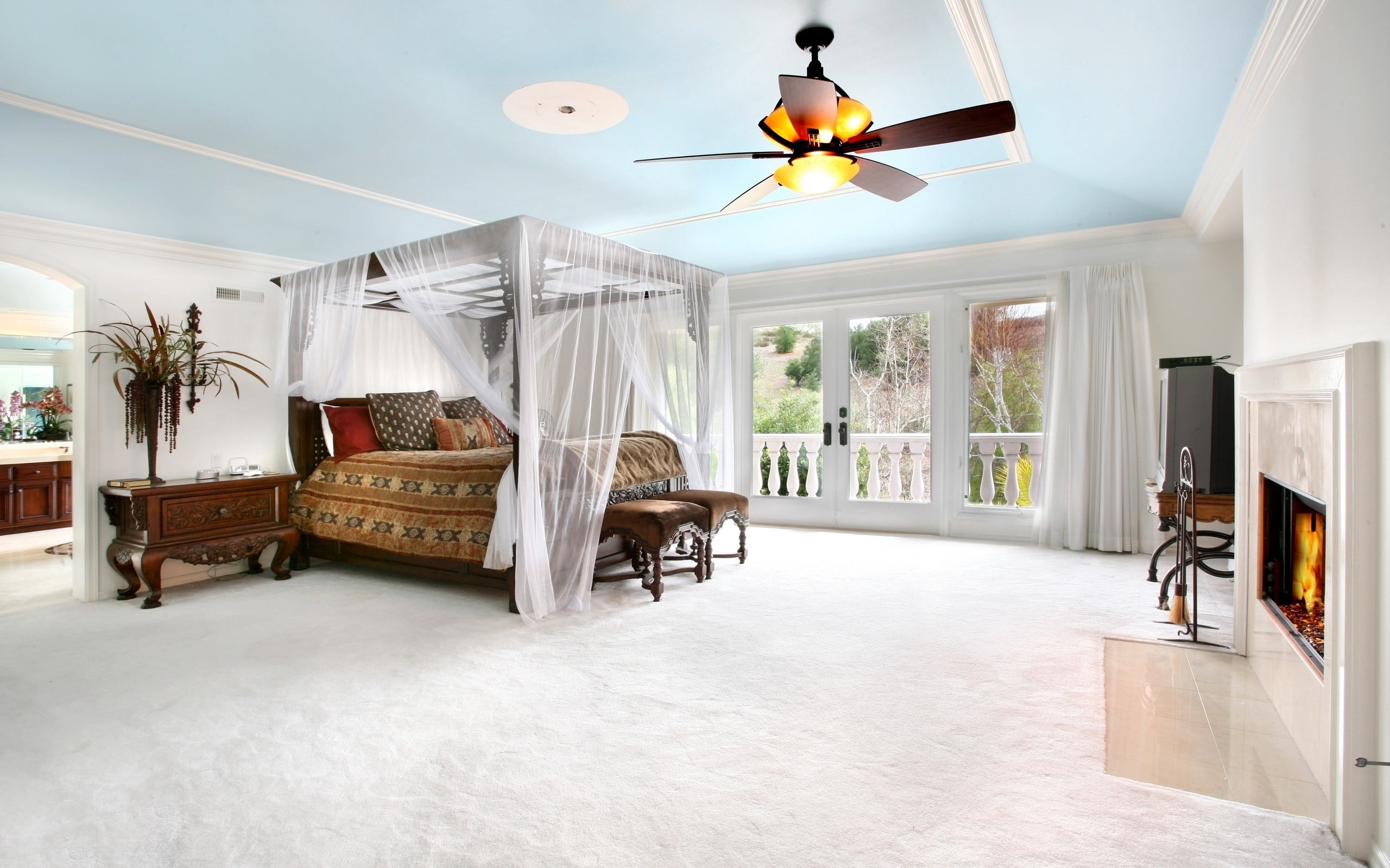 wood - Material, elegance, bedroom, curtain, seat, absence, style, pillow, window, sofa, design, room, decoration, house, building, home Interior, interior, HD Wallpaper