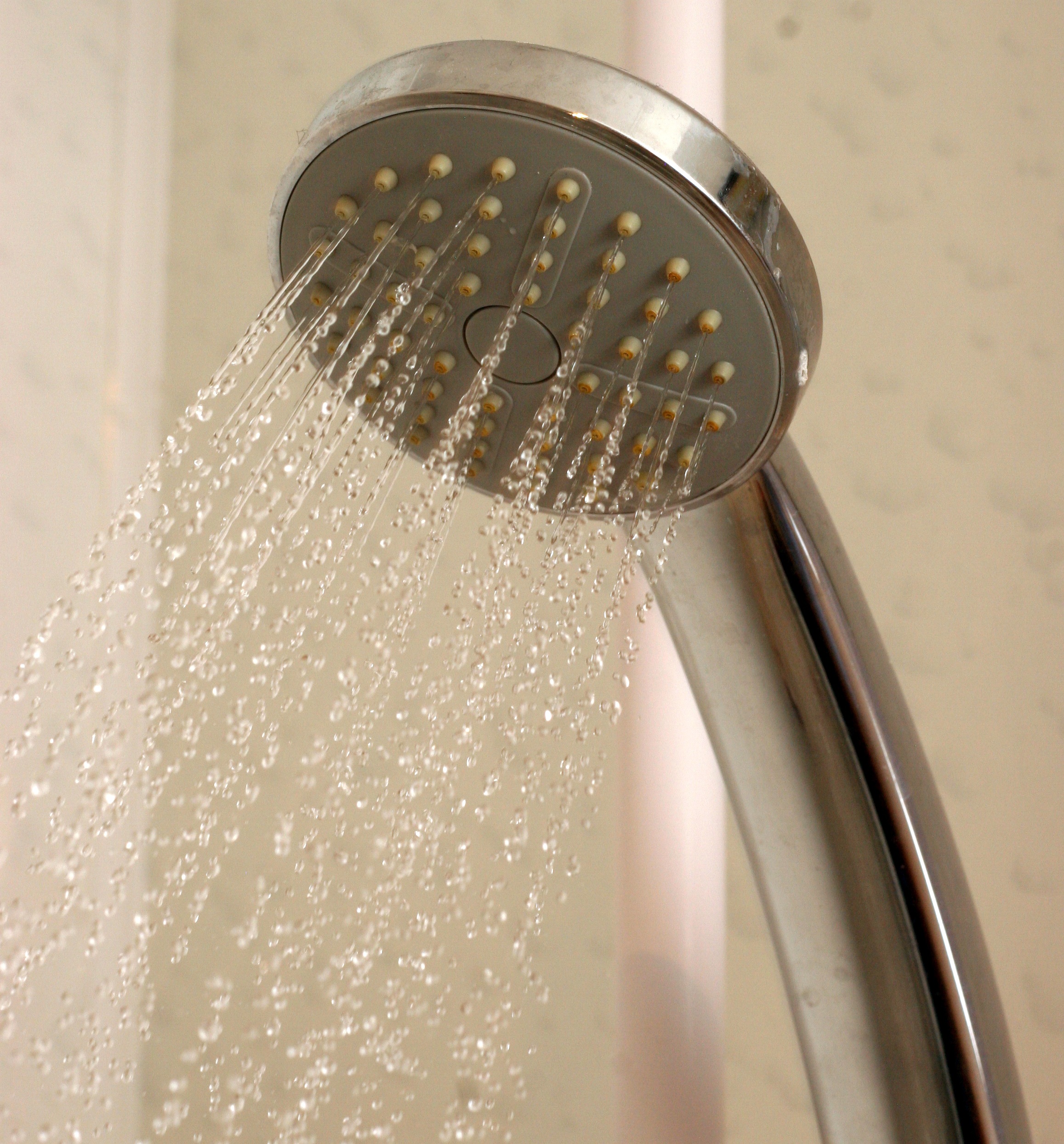 1080P, metal, home, shower, steel, drop, bathroom, faucet, close-up, indoors, focus on foreground, wash, no people, wet, white color, shower Head, low angle view, Phone HD Wallpaper