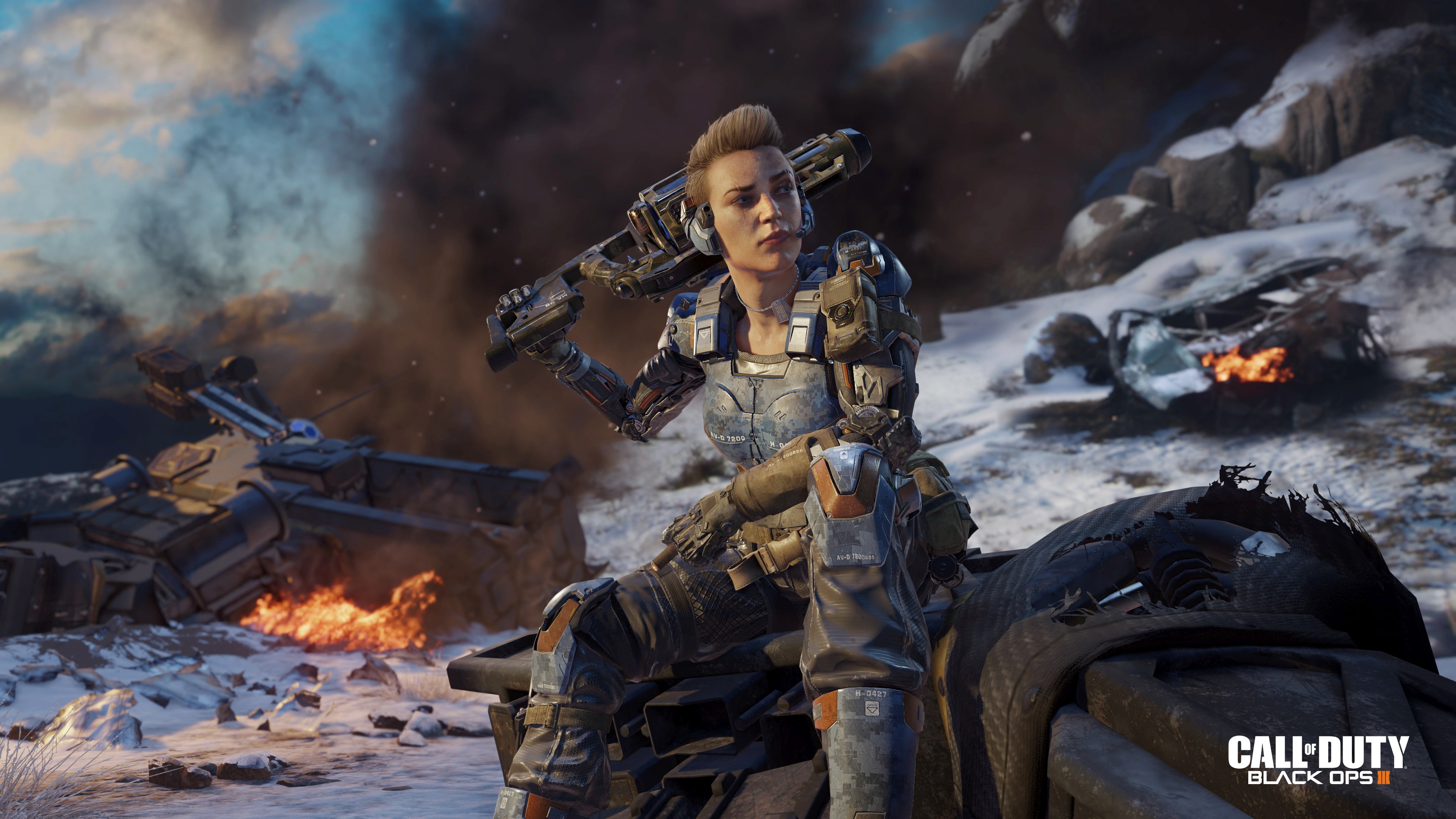 Battery, Black Ops 3, Call of Duty, 4K, Erin Baker, 4K, HD Wallpaper