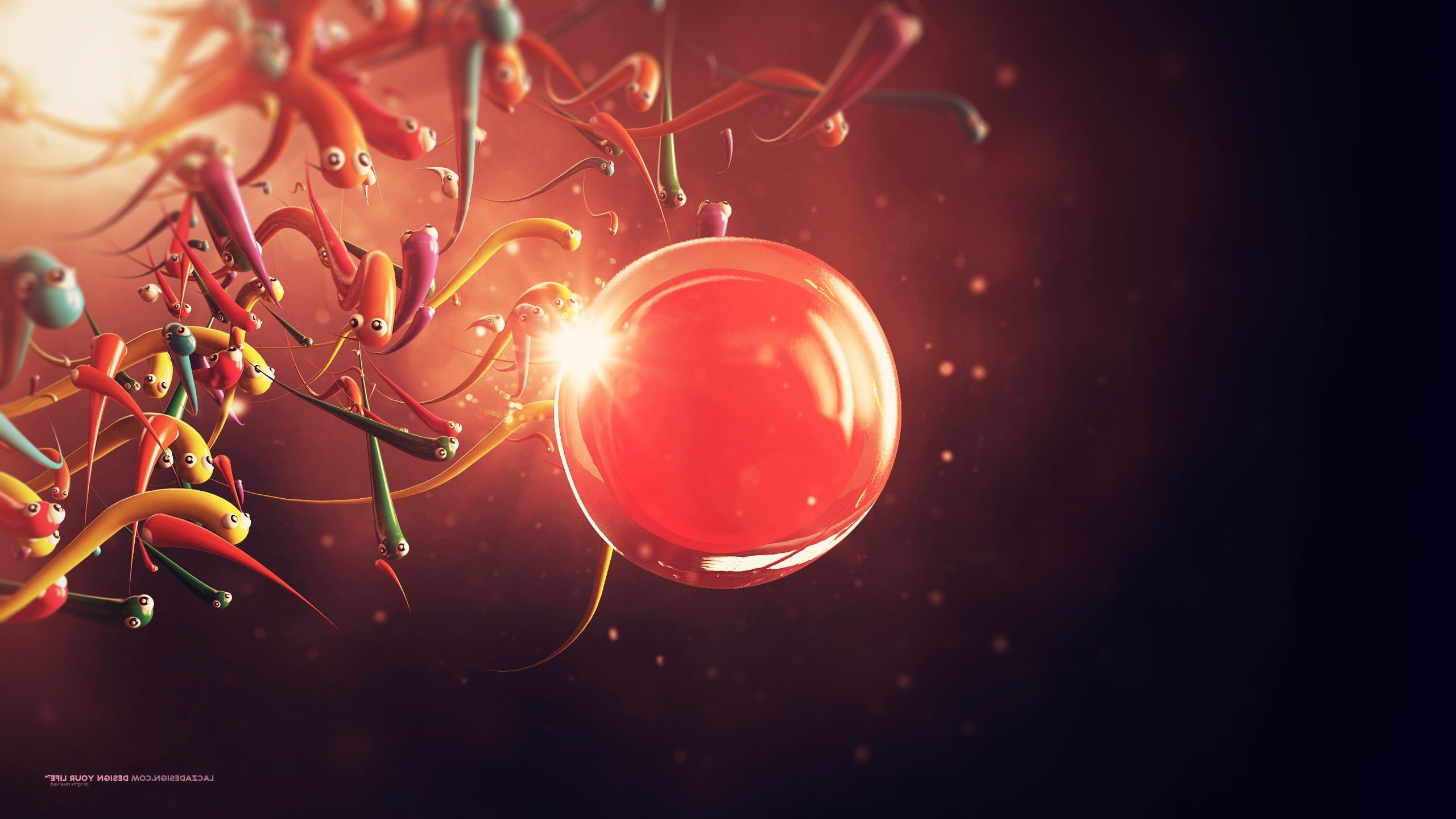light - natural phenomenon, funny, digital, lens flare, electricity, art, technology, sperm, fragility, nature, focus on foreground, genesis, no people, HD Wallpaper