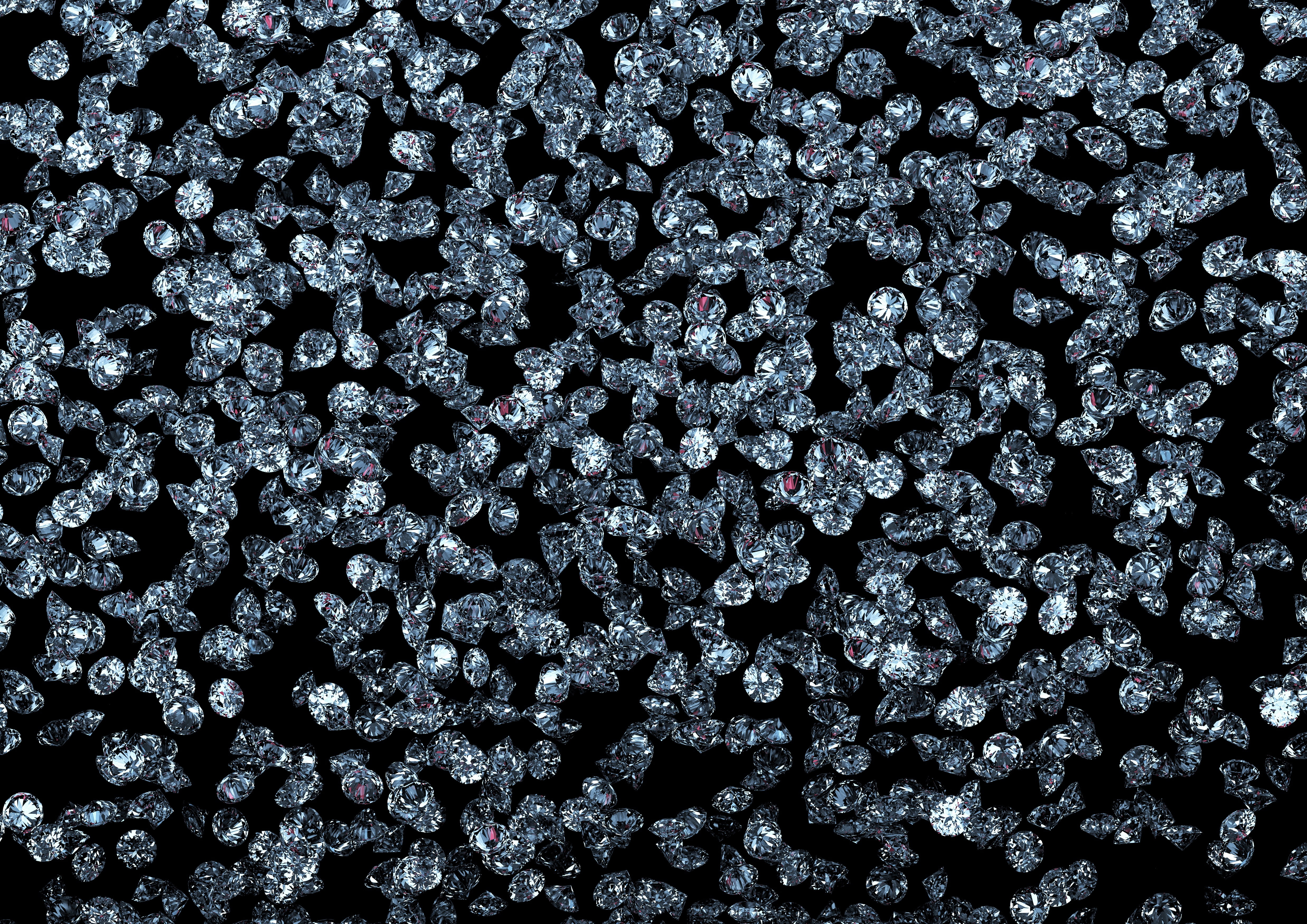 gemstones, glitter, Diamonds, 4K, HD Wallpaper