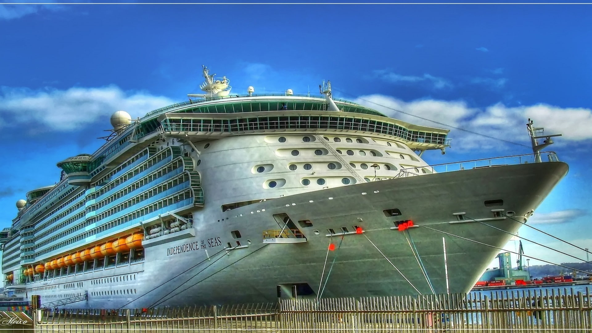 ship, 1080P, vehicle, cruise ship, HD Wallpaper