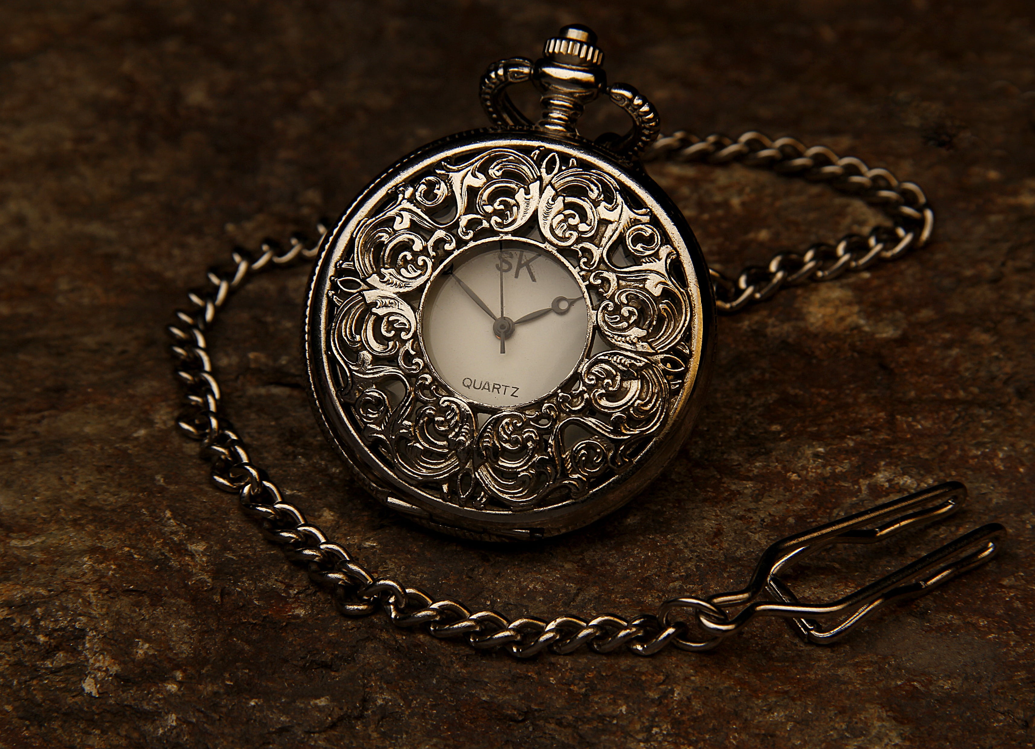 instrument of time, jewel, no people, history, watch, clock, close-up, black background, metal, colored, studio shot, pocket, focus on foreground, personal accessory, HD Wallpaper