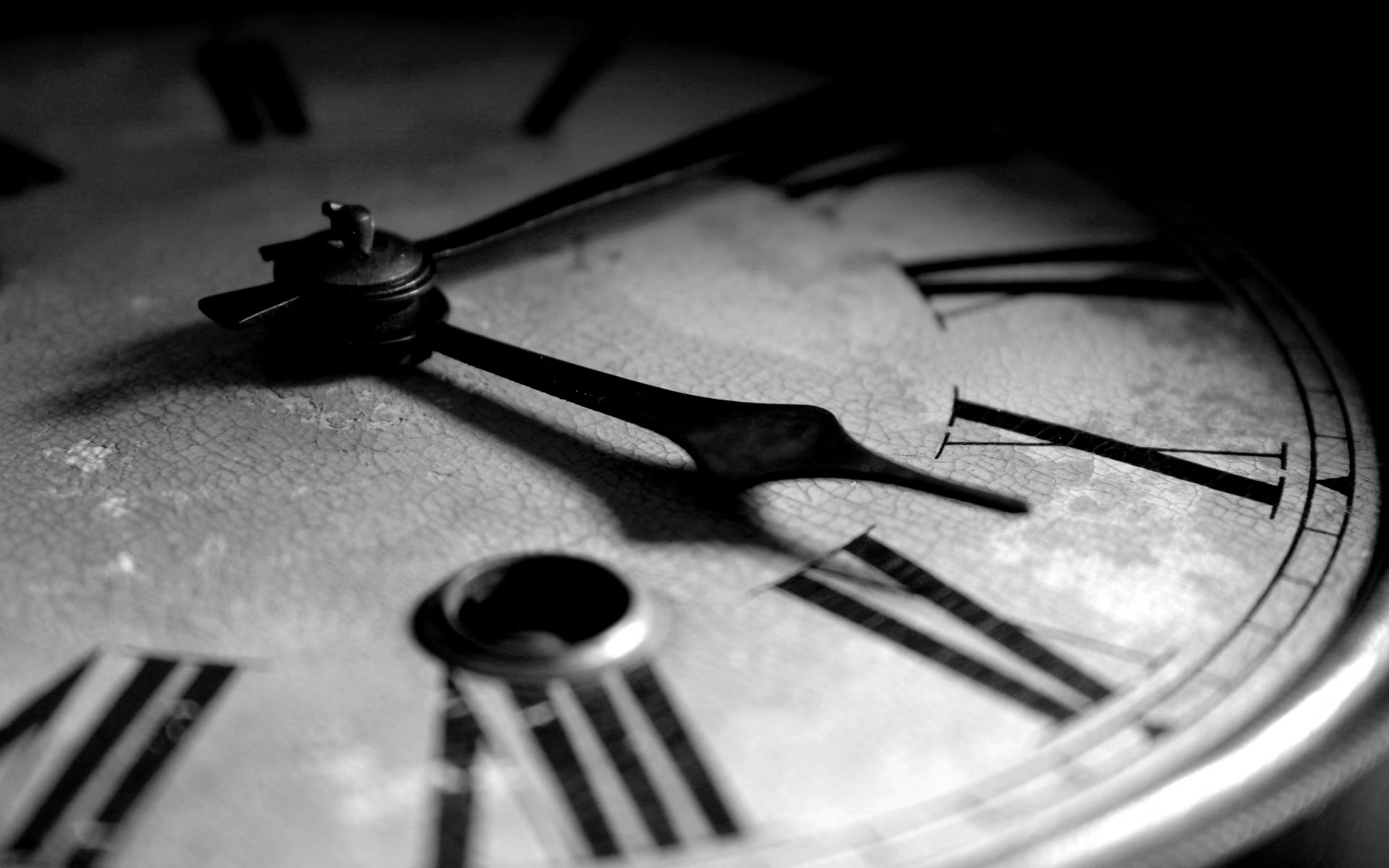 metal, close-up, selective focus, roman numeral, old, equipment, gray, vintage, hours, instrument of time, alarm Clock, antique, man made object, clock Face, HD Wallpaper