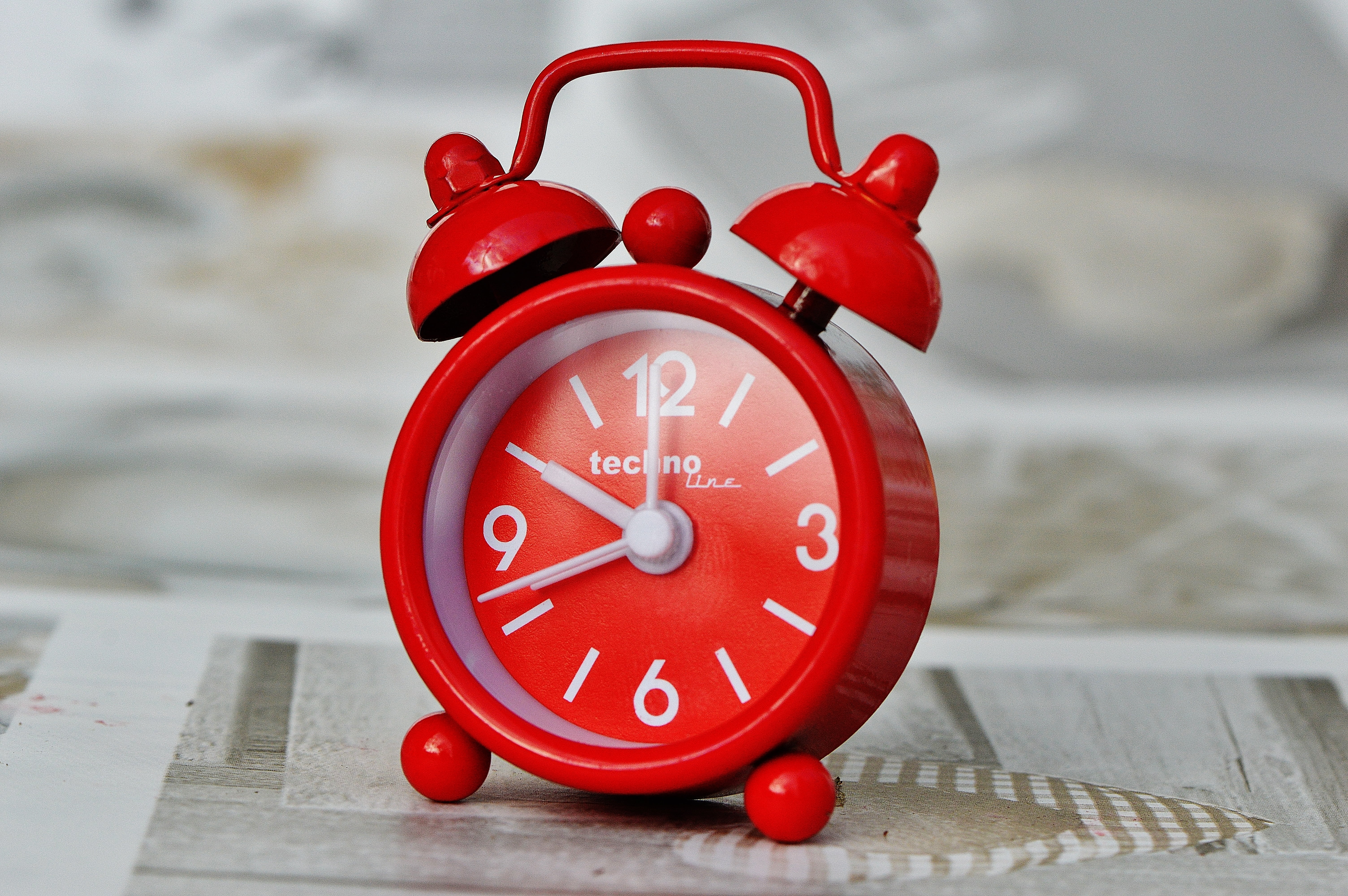 wake up, indoors, accuracy, time indicating, clock face, clock hand, alarm clock, still life, minute hand, single object, ring the bell, shape, day, time of, HD Wallpaper