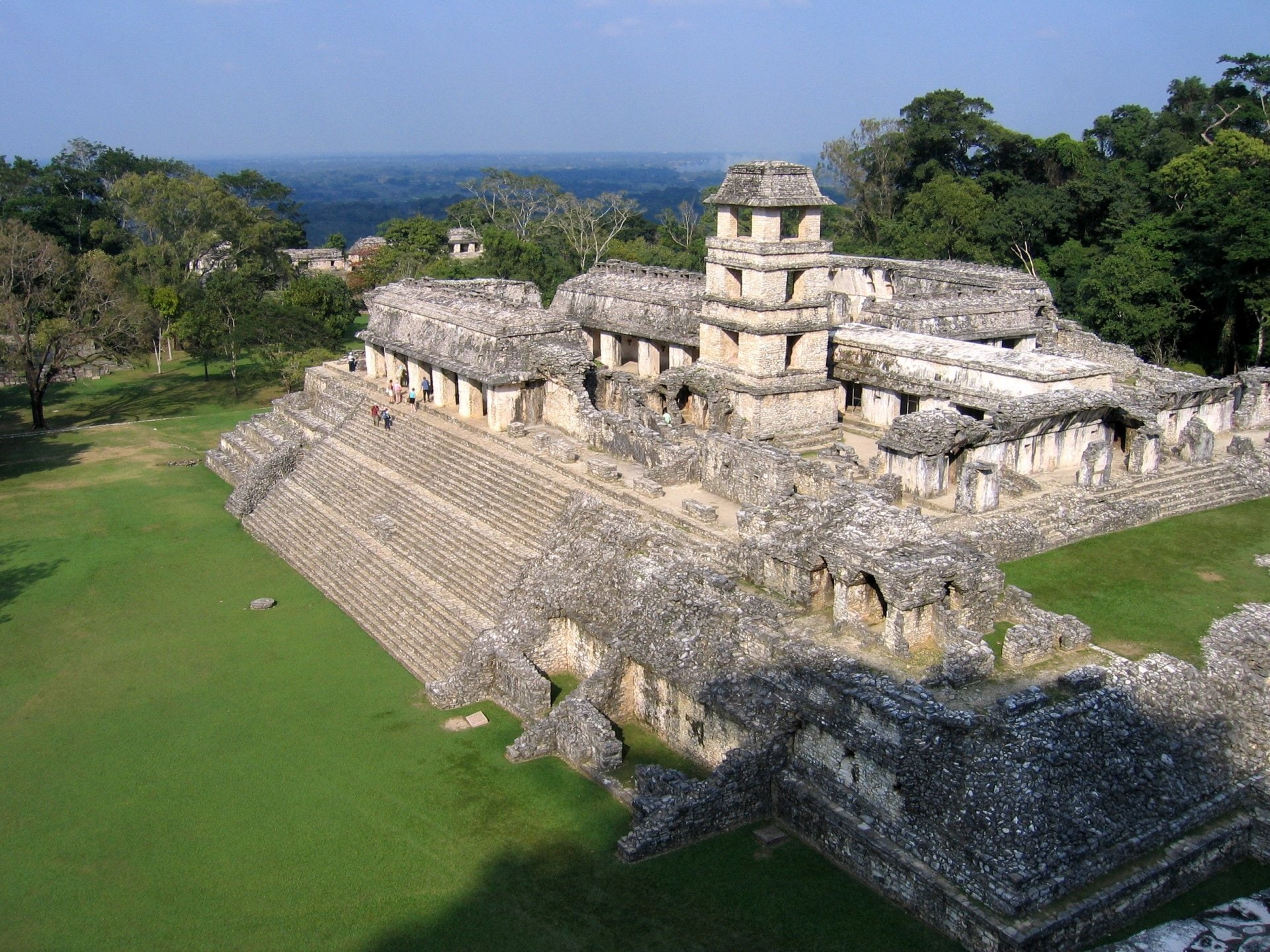 Palenque Chiapas Mexico, 1080P, Man Made, HD Wallpaper