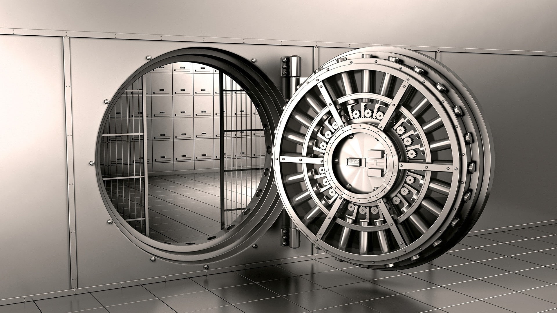 1080P, Man Made, Architecture, Bank Vault, HD Wallpaper